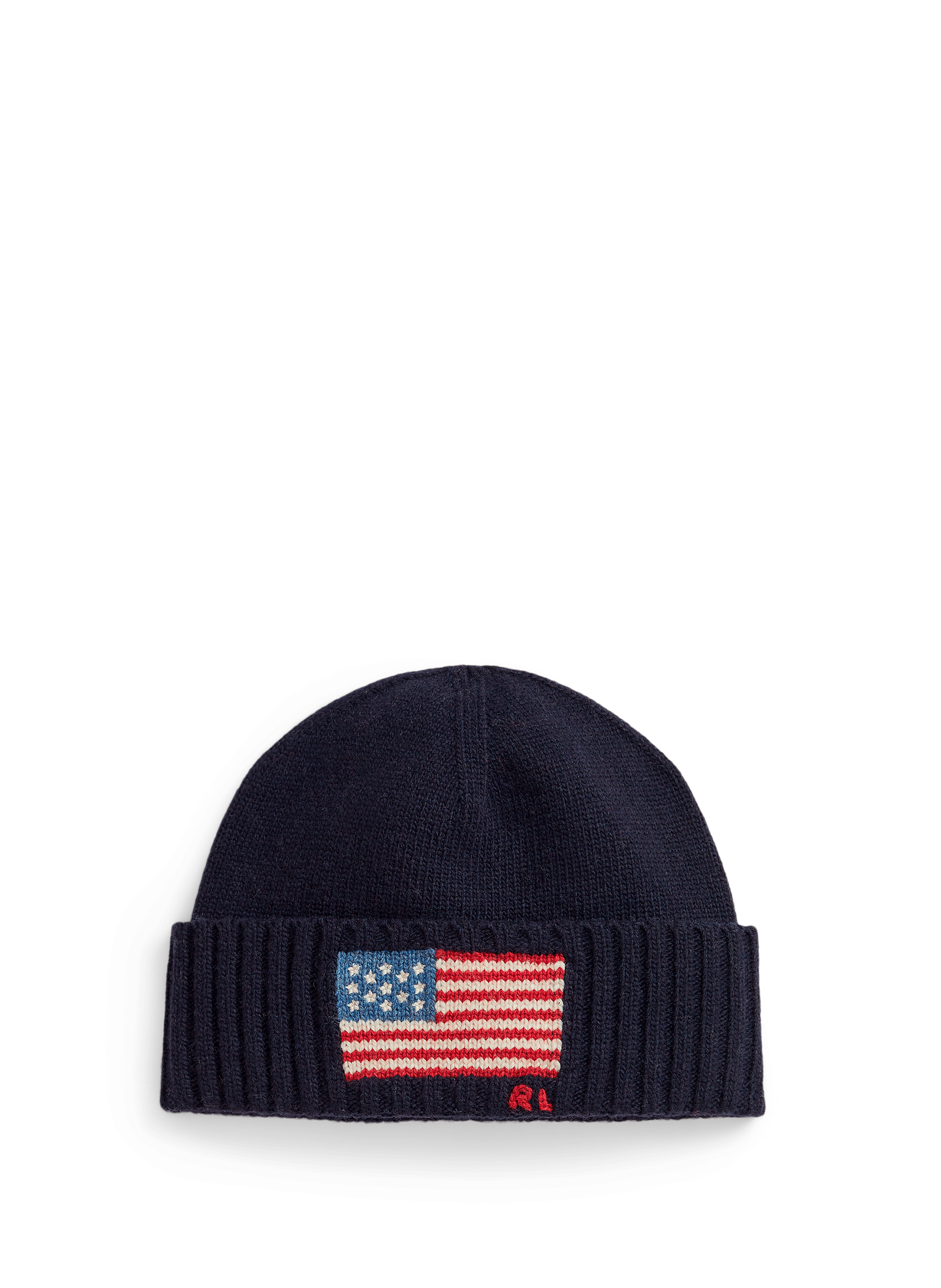 POLO RALPH LAUREN Wool blend knitted hat Blue