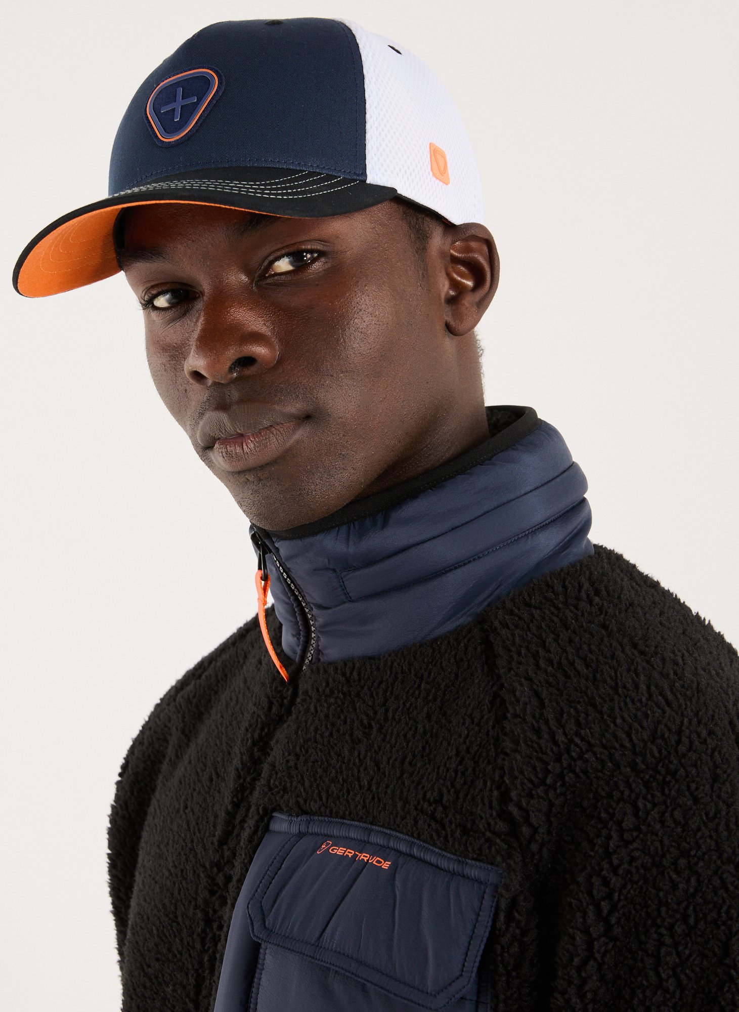 Cap Billy 2 Tones GERTRUDE ET GASTON Blue