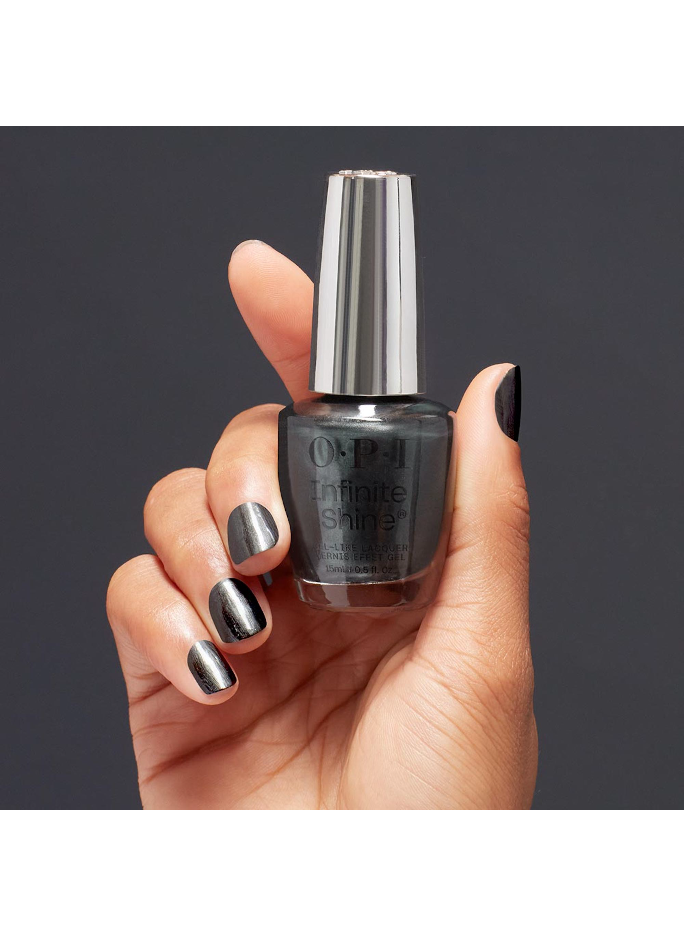 Stay & NightInfinite ShineVernis à ongles longue tenue effet gel OPI Gris