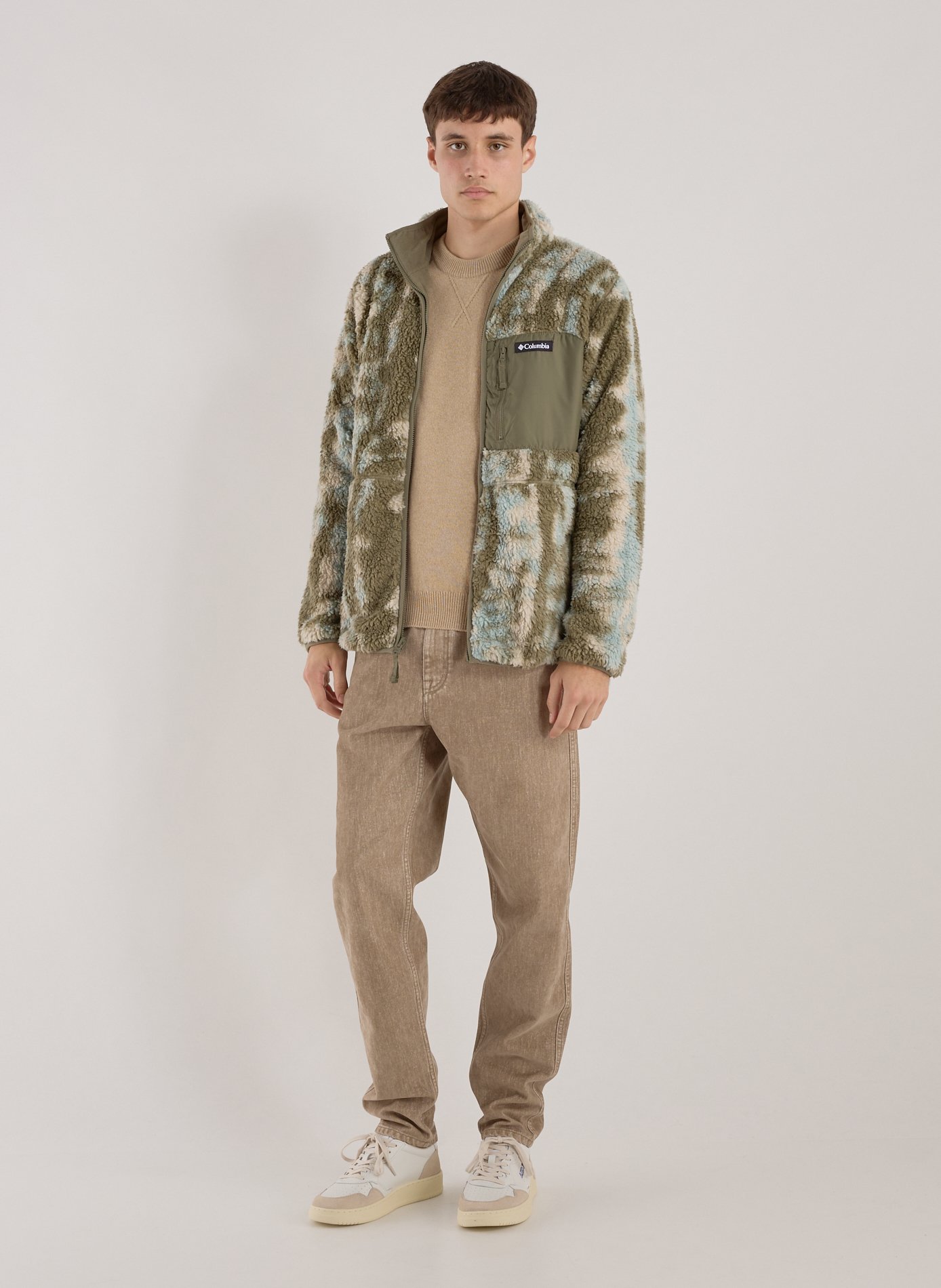 Winter Pass Reversible Fleece Jacket COLUMBIA Green