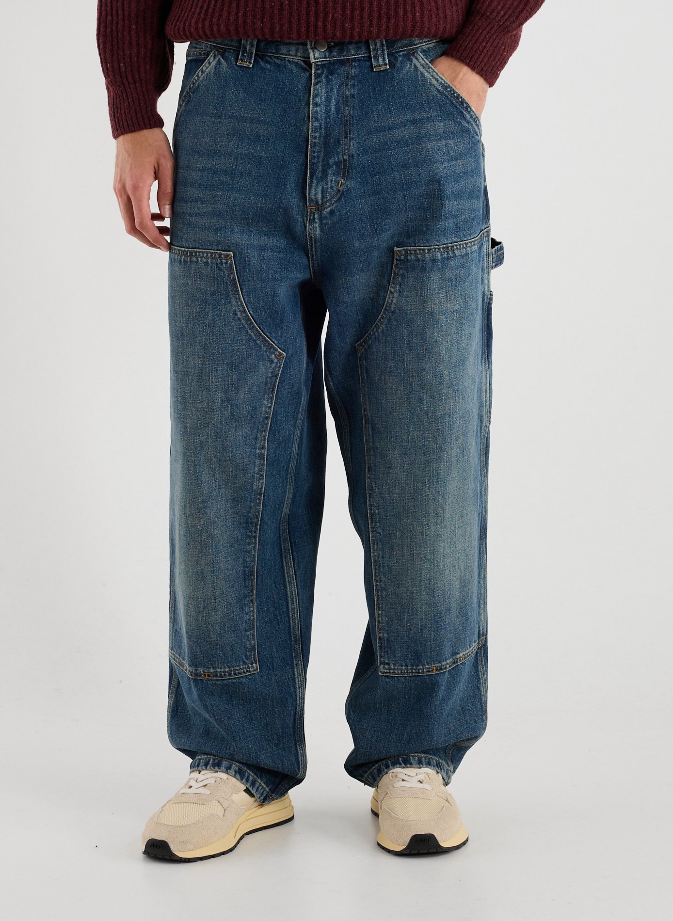 CARHARTT WIP OG Double Knee Pants Blue