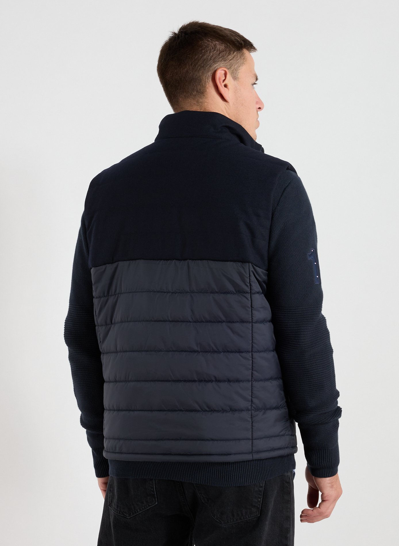 Sleeveless Jacket EDEN PARK Blue