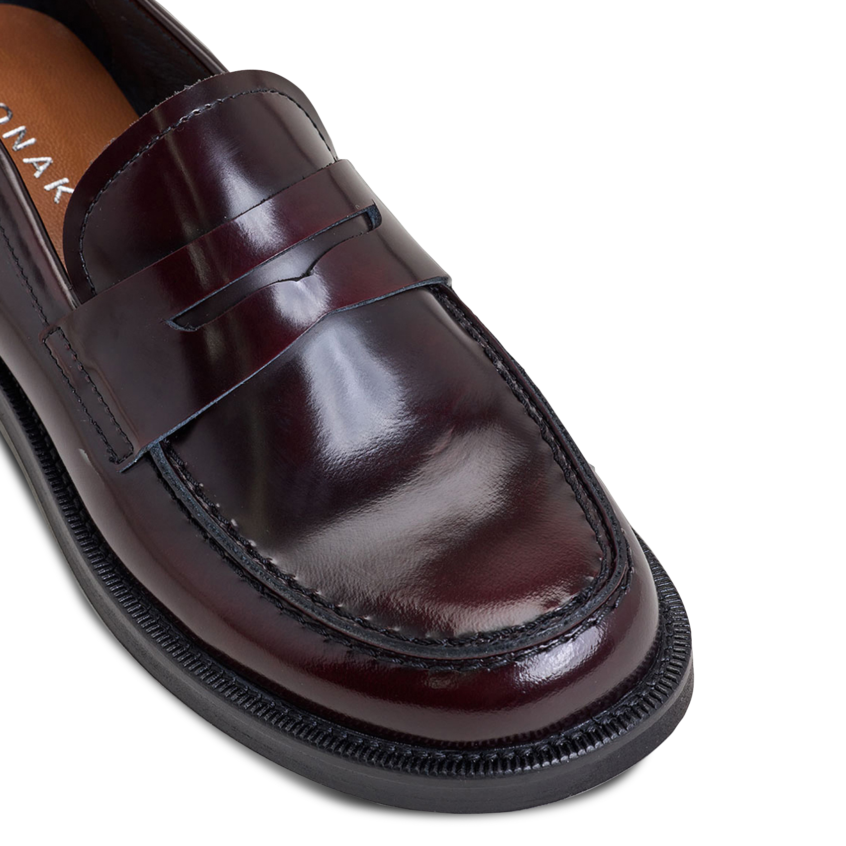 Mocassins en cuir dolivia JONAK Rouge