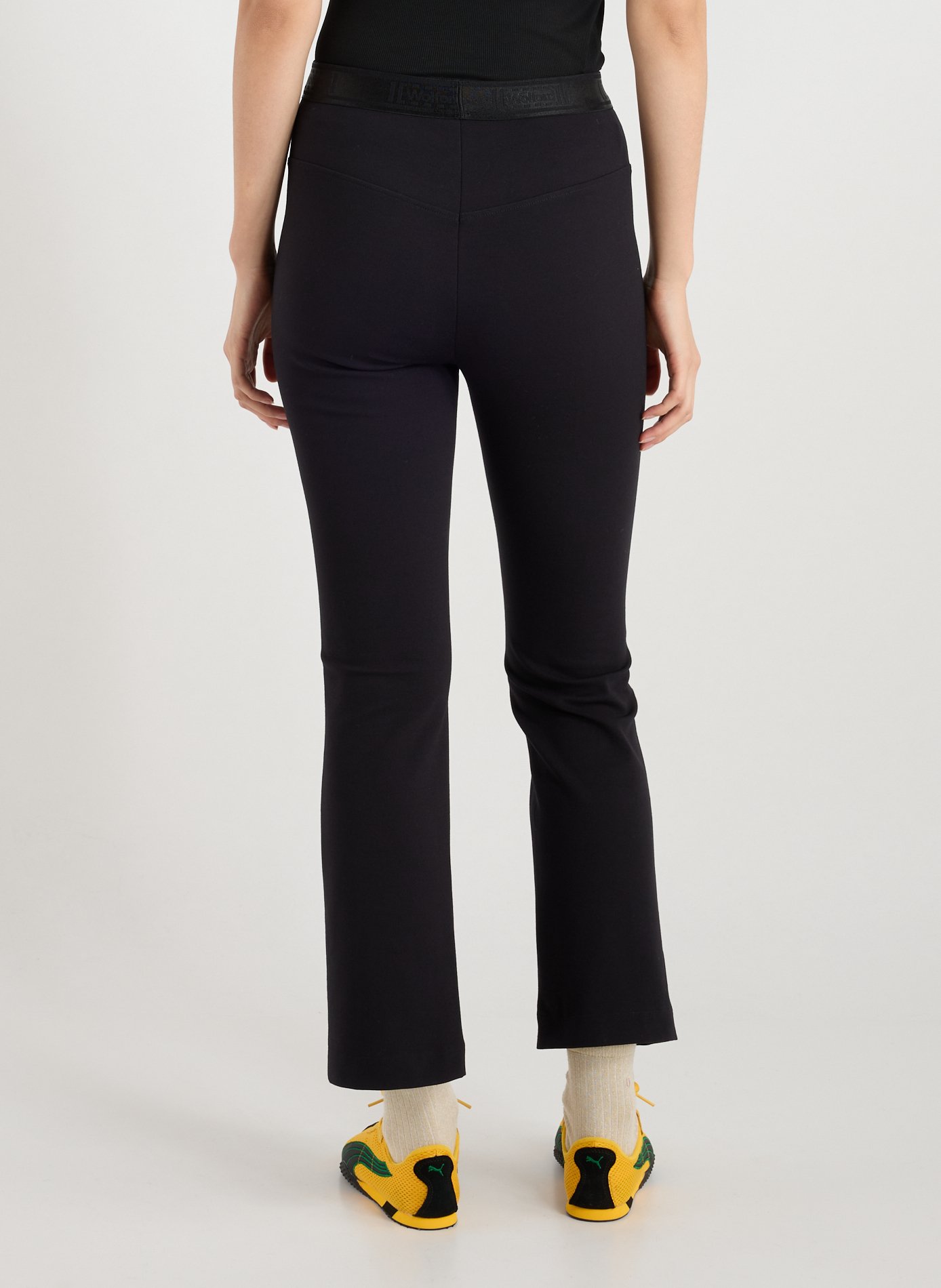 Pantalon evasé WOLFORD Noir