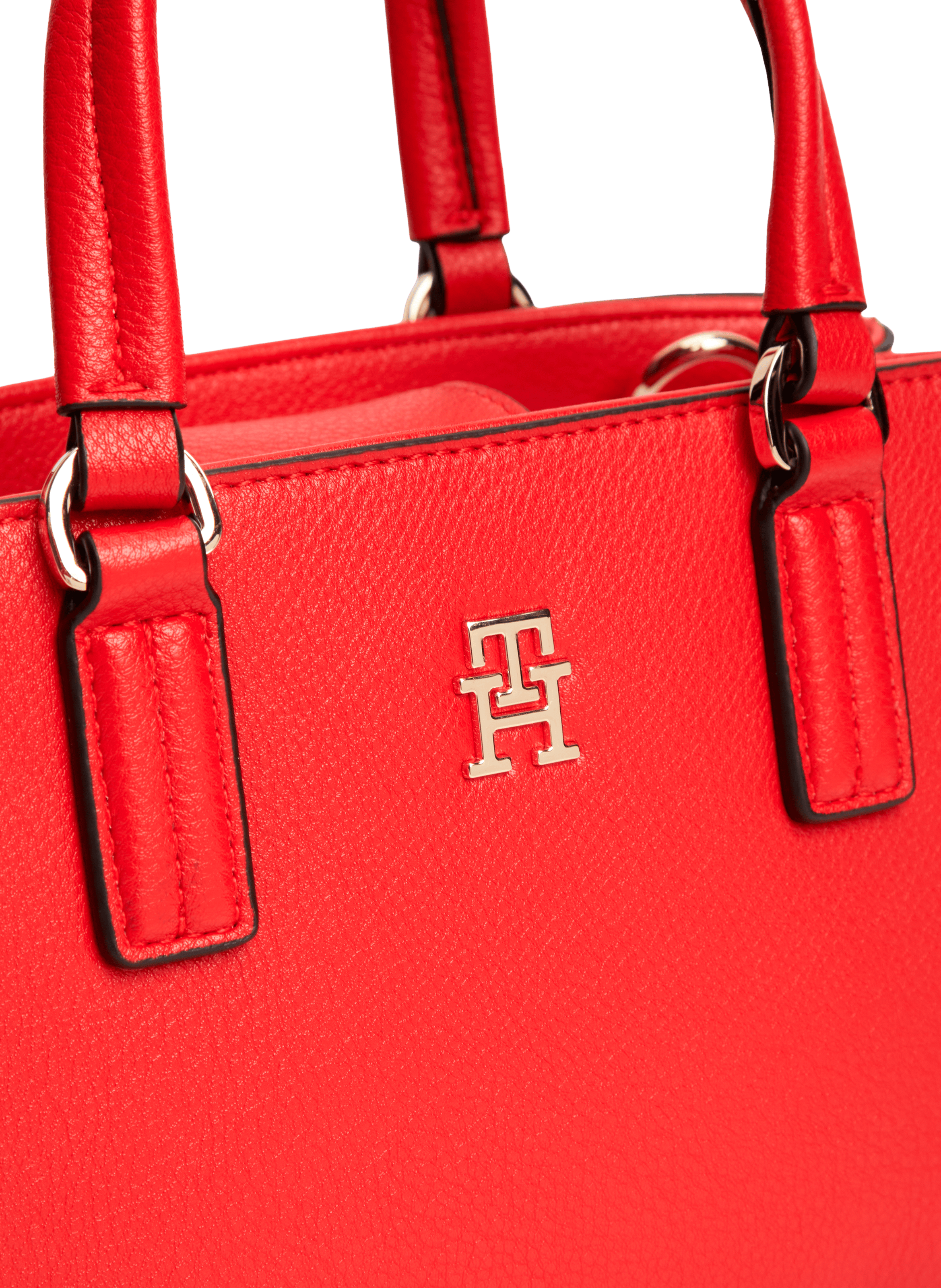 Structured Handbag TOMMY HILFIGER Red