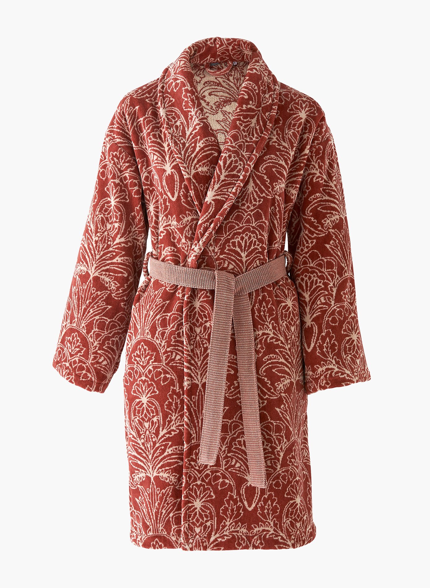 Peignoir ensoleillé ANNE DE SOLENE Rouge