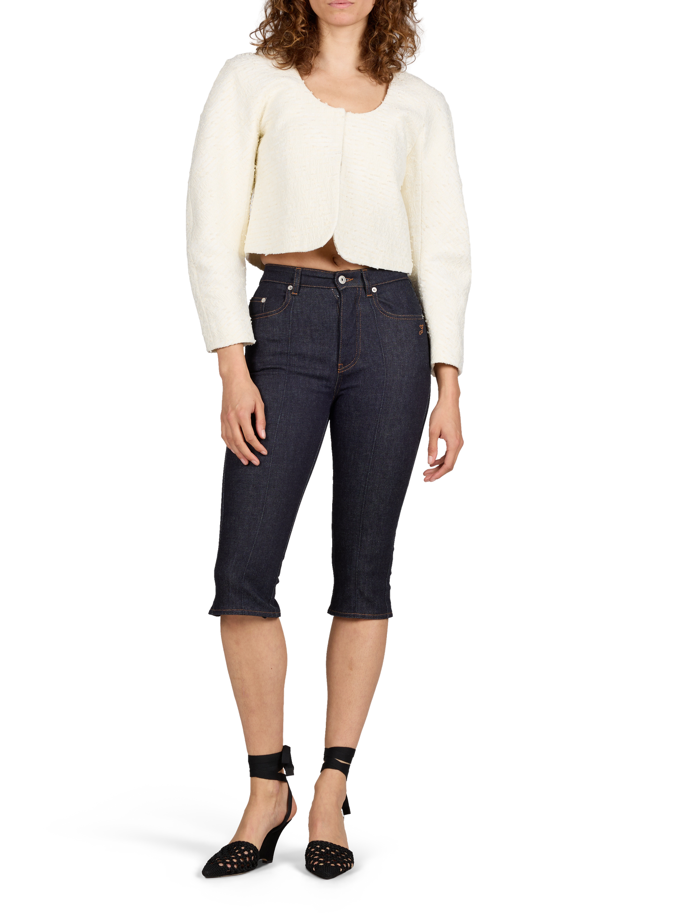 Le De-Nîmes Capri en coton JACQUEMUS Bleu