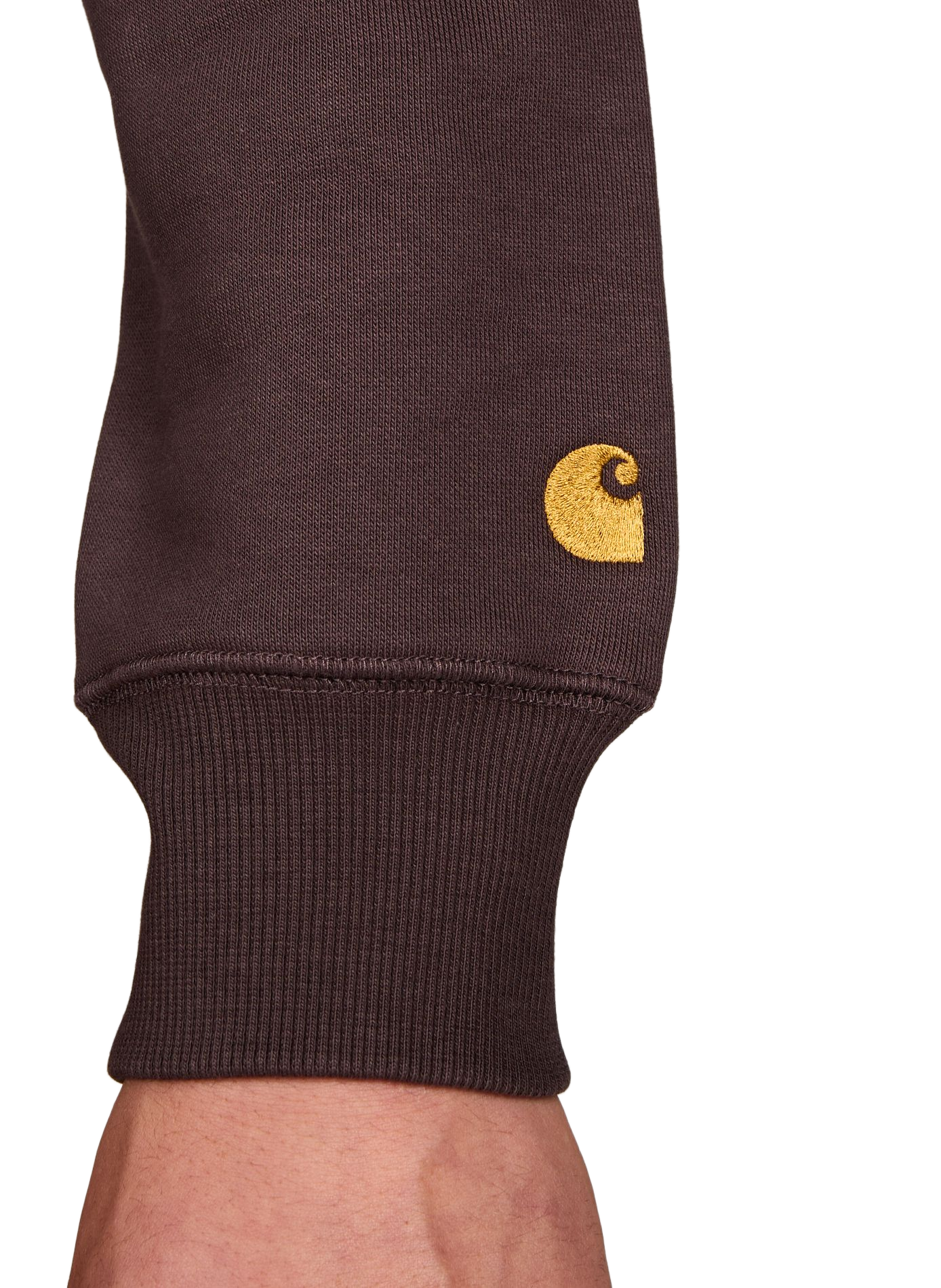 Sweatshirt en coton mélangé CARHARTT WIP Marron