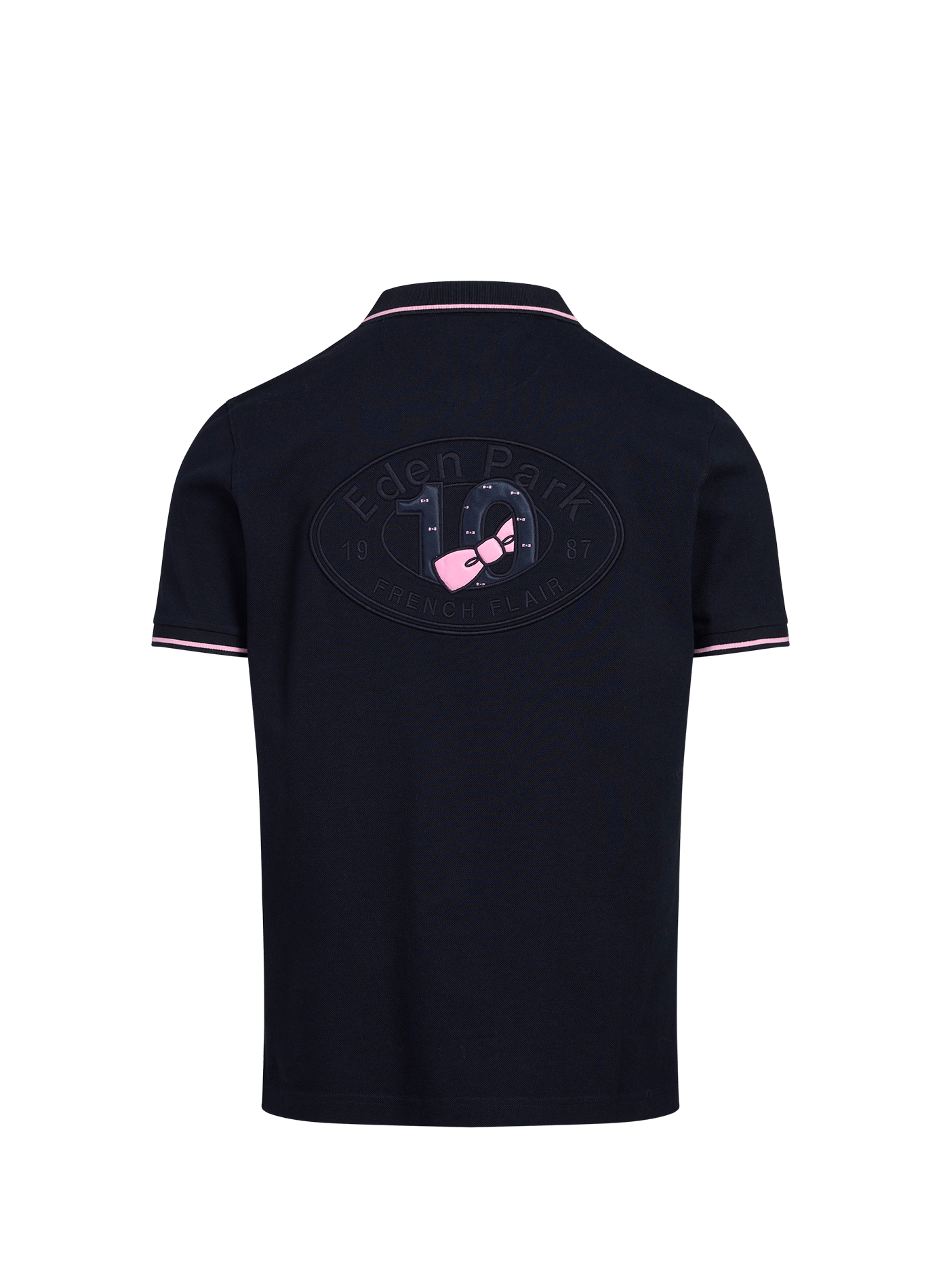 Polo broderie logo à manches courtes EDEN PARK Bleu