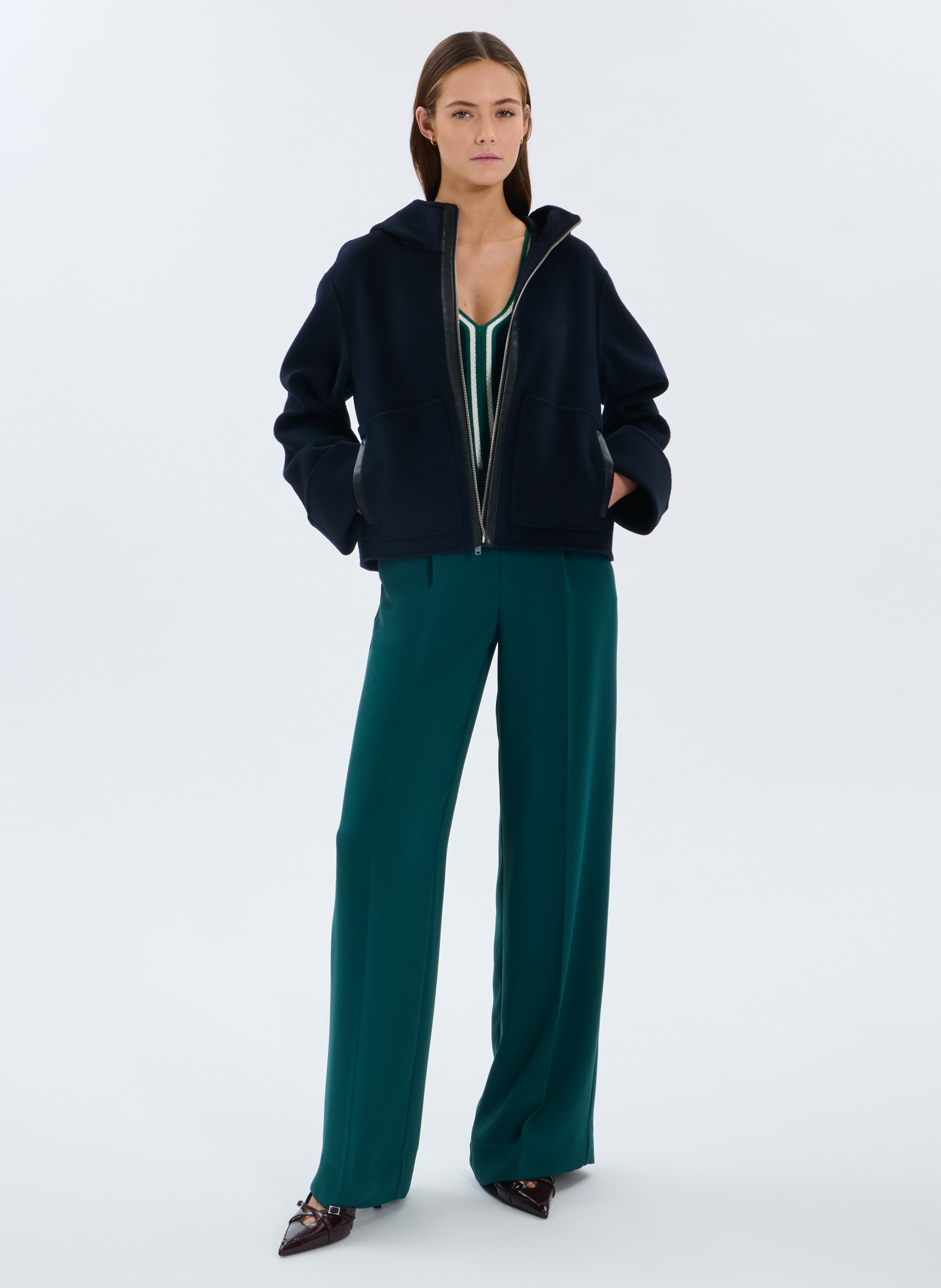 Manteau  marjy ZAPA Bleu