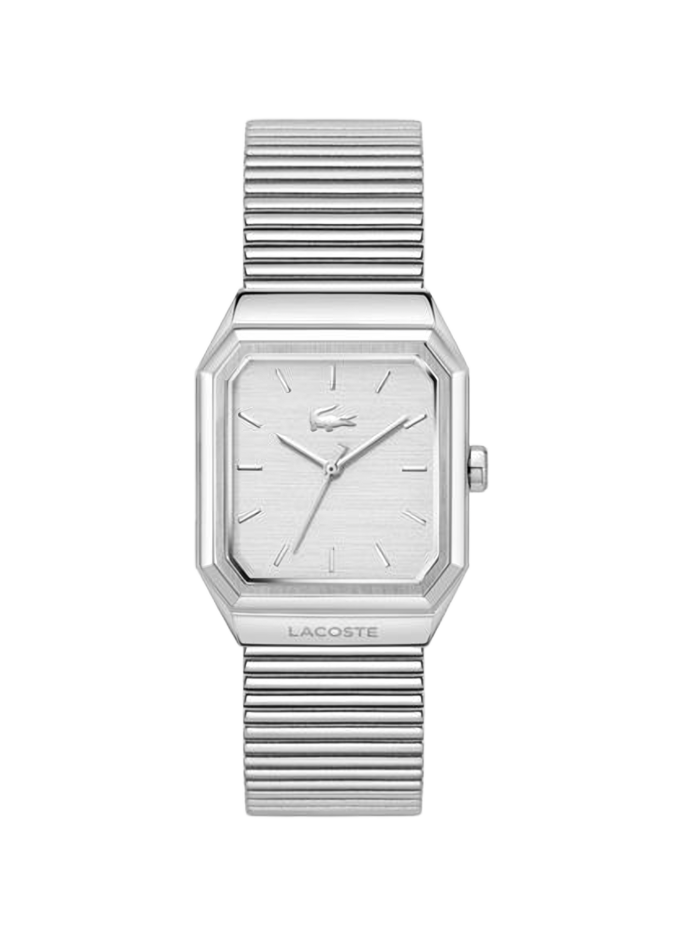 Montre quartz René en acier inoxydable LACOSTE MONTRES Argent