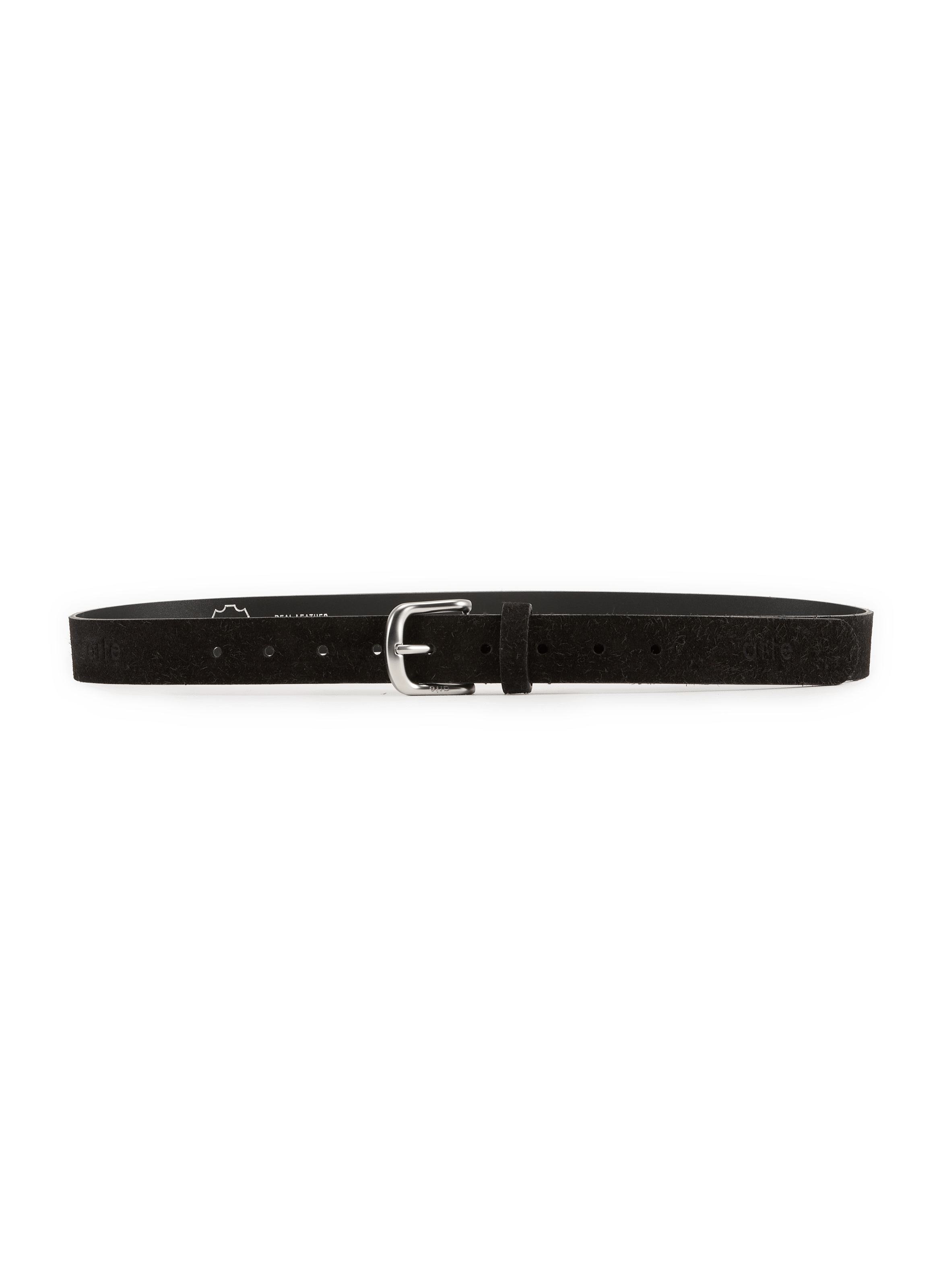 Ceinture en cuir suède ARTE ANTWERP Noir