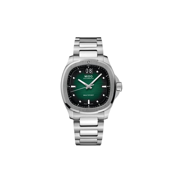 Montre Multifort TV Big Date en acier inoxydable Montre Multifort TV Big Date en acier inoxydable