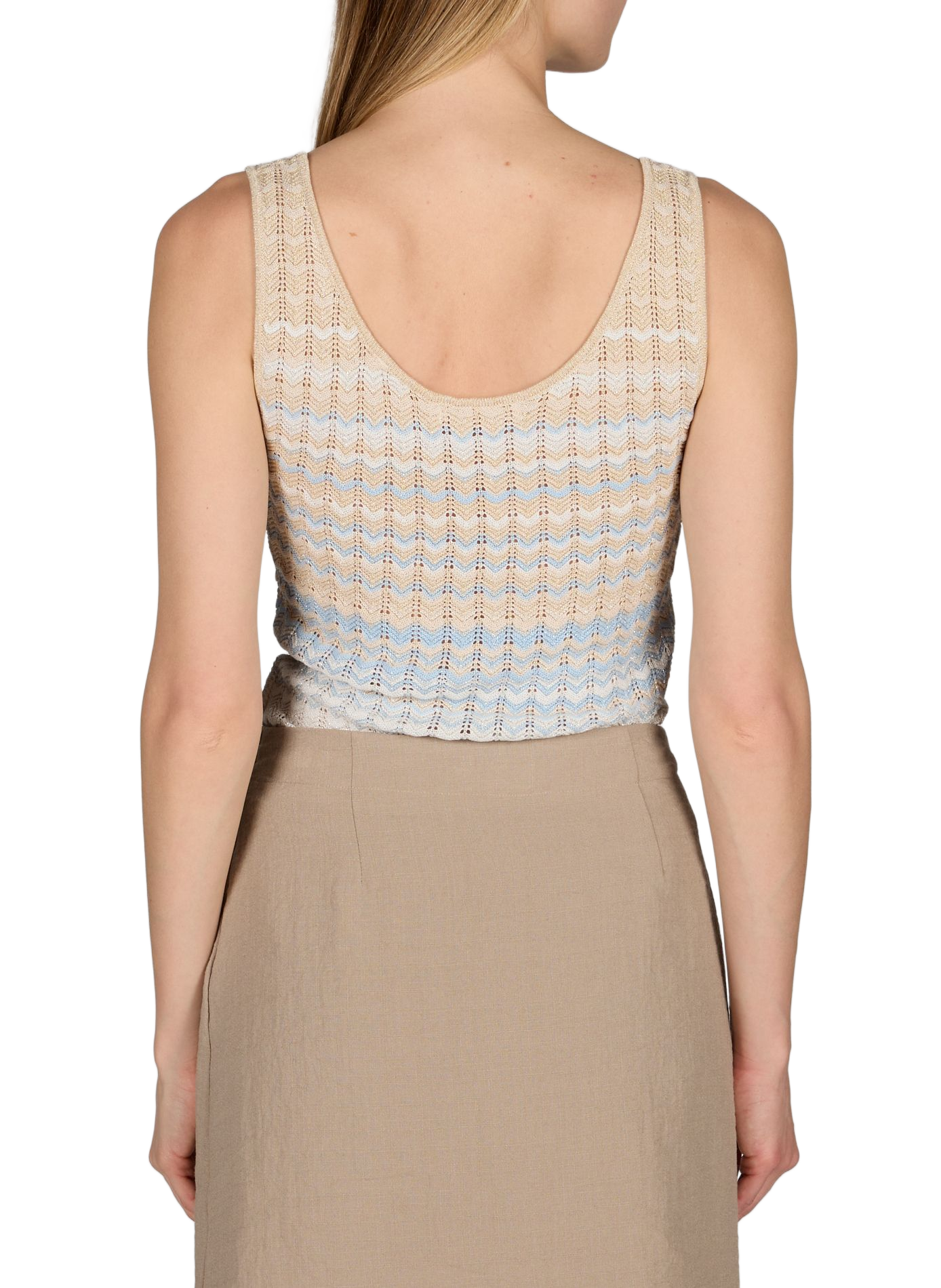 Sequined knit top GUESS Multicolour