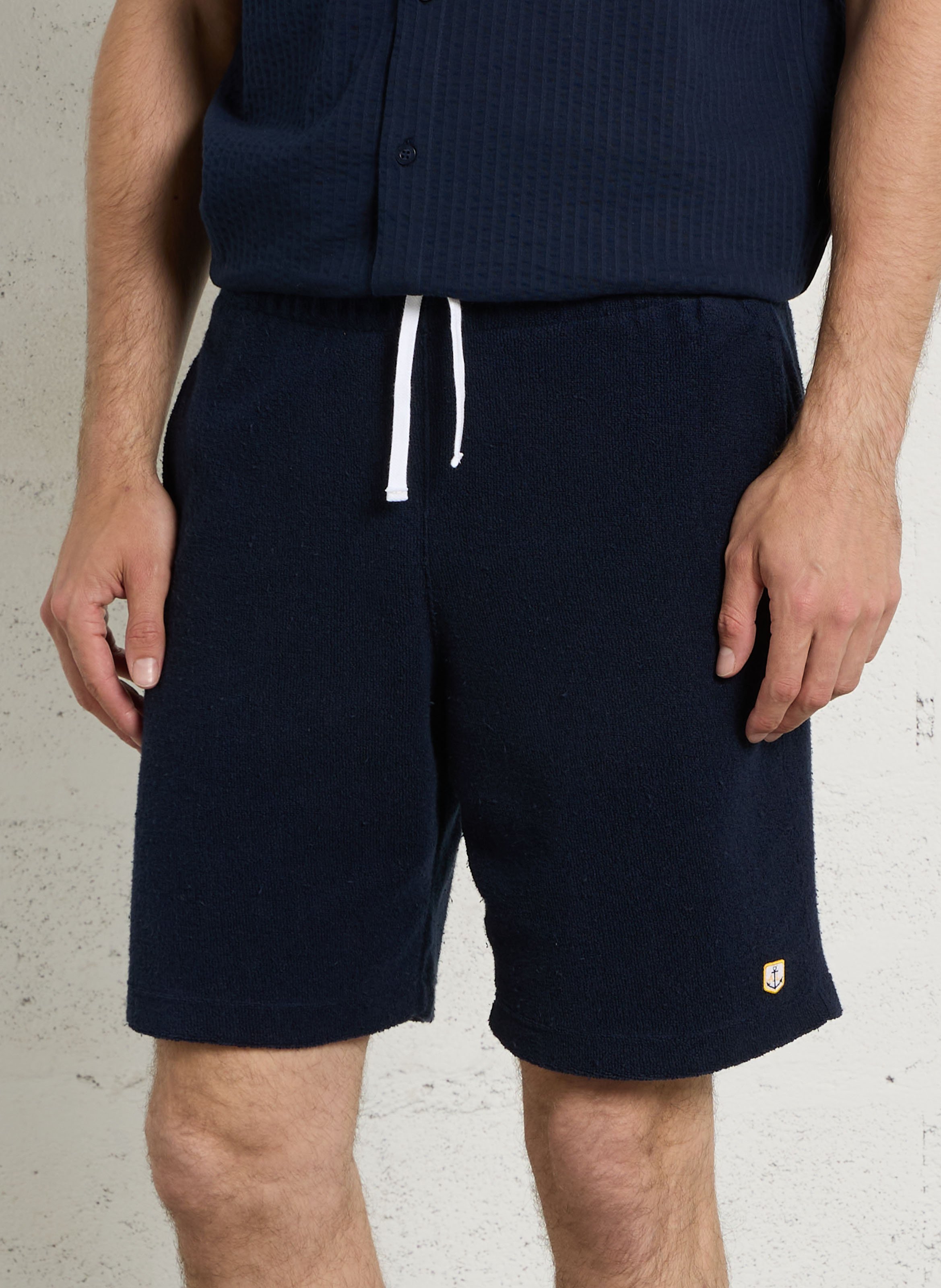 Short droit en coton heritage ARMOR-LUX Bleu