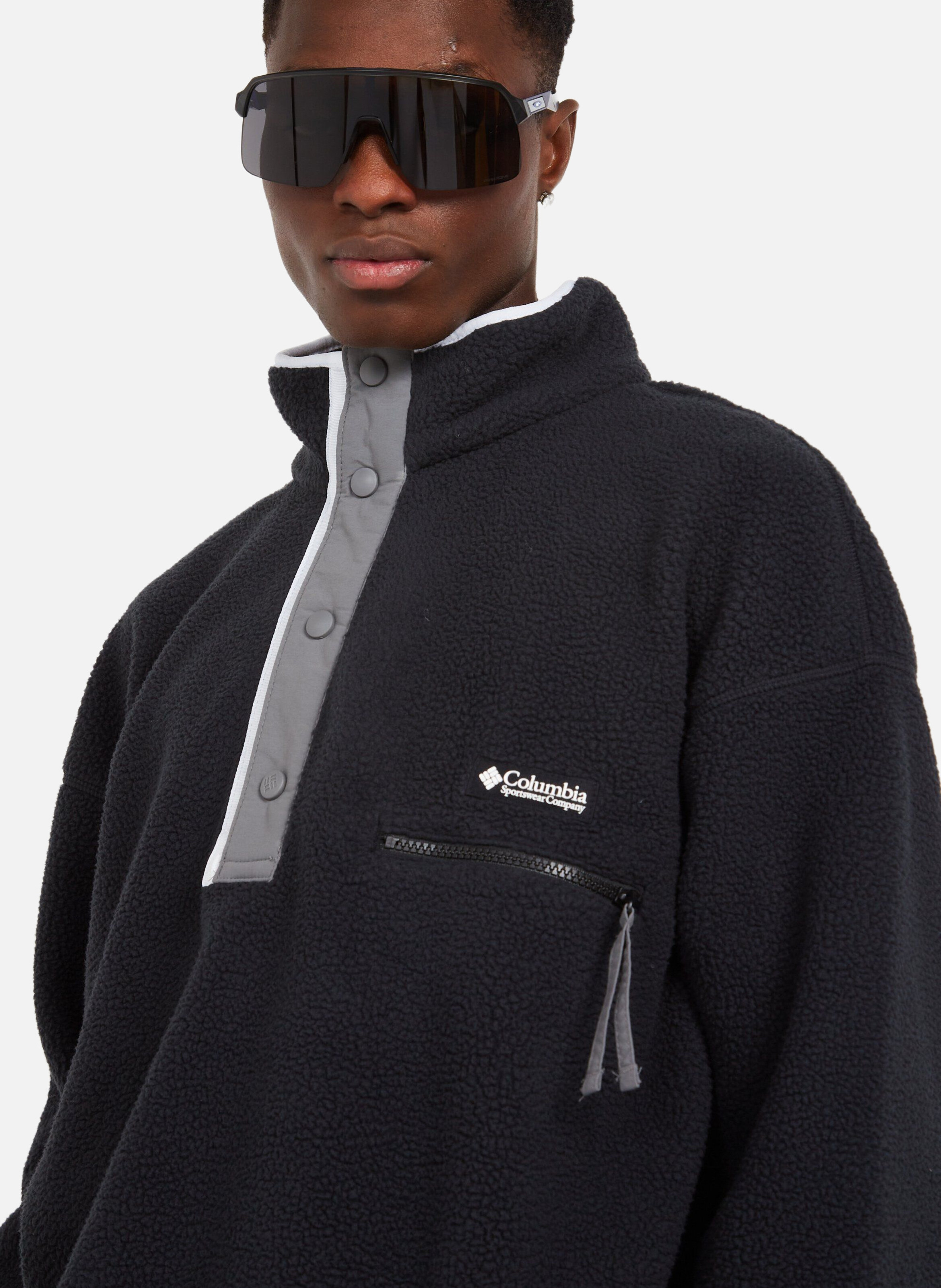 Polaire helvetia ii half snap fl COLUMBIA Noir