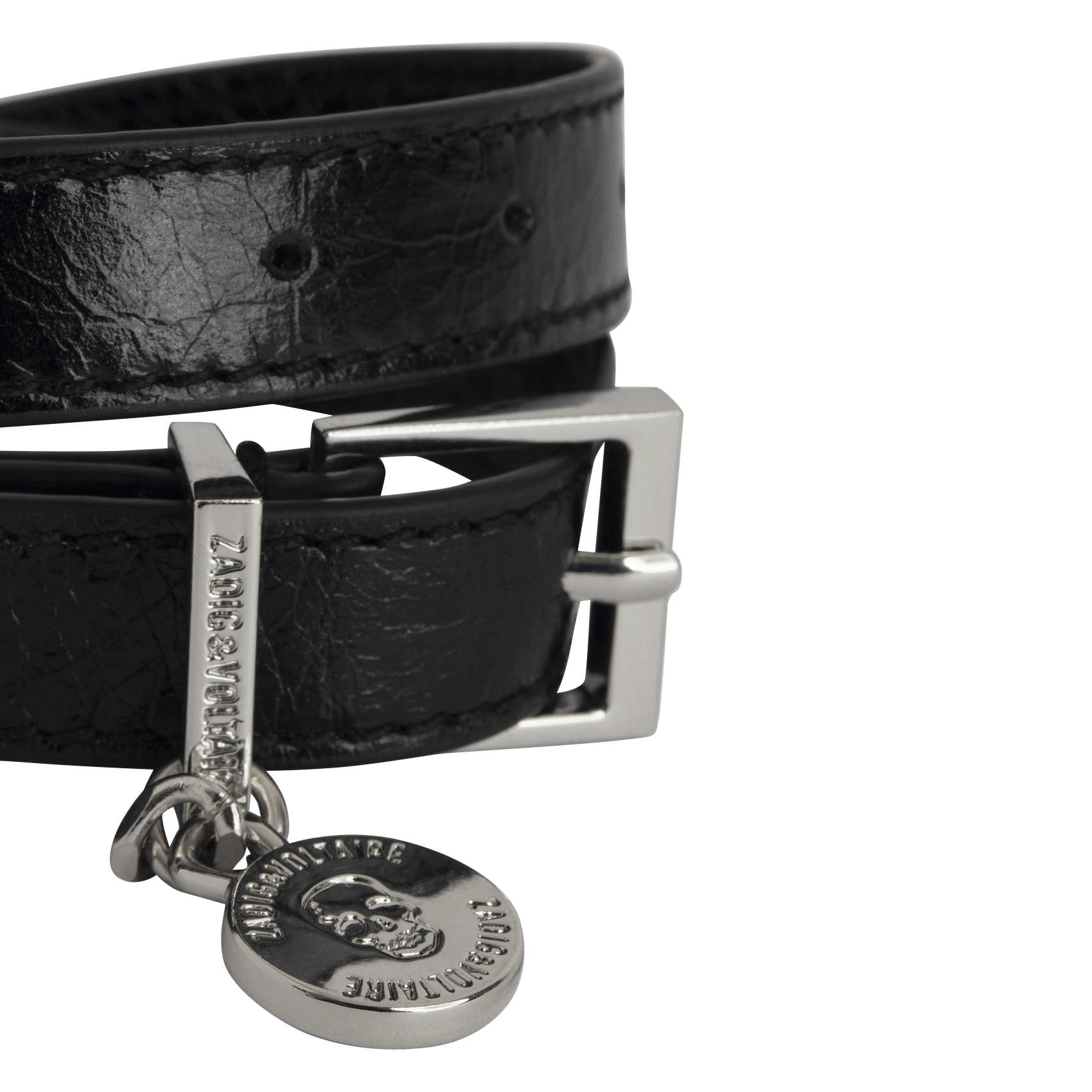 Sunny leather bracelet ZADIG&VOLTAIRE Black
