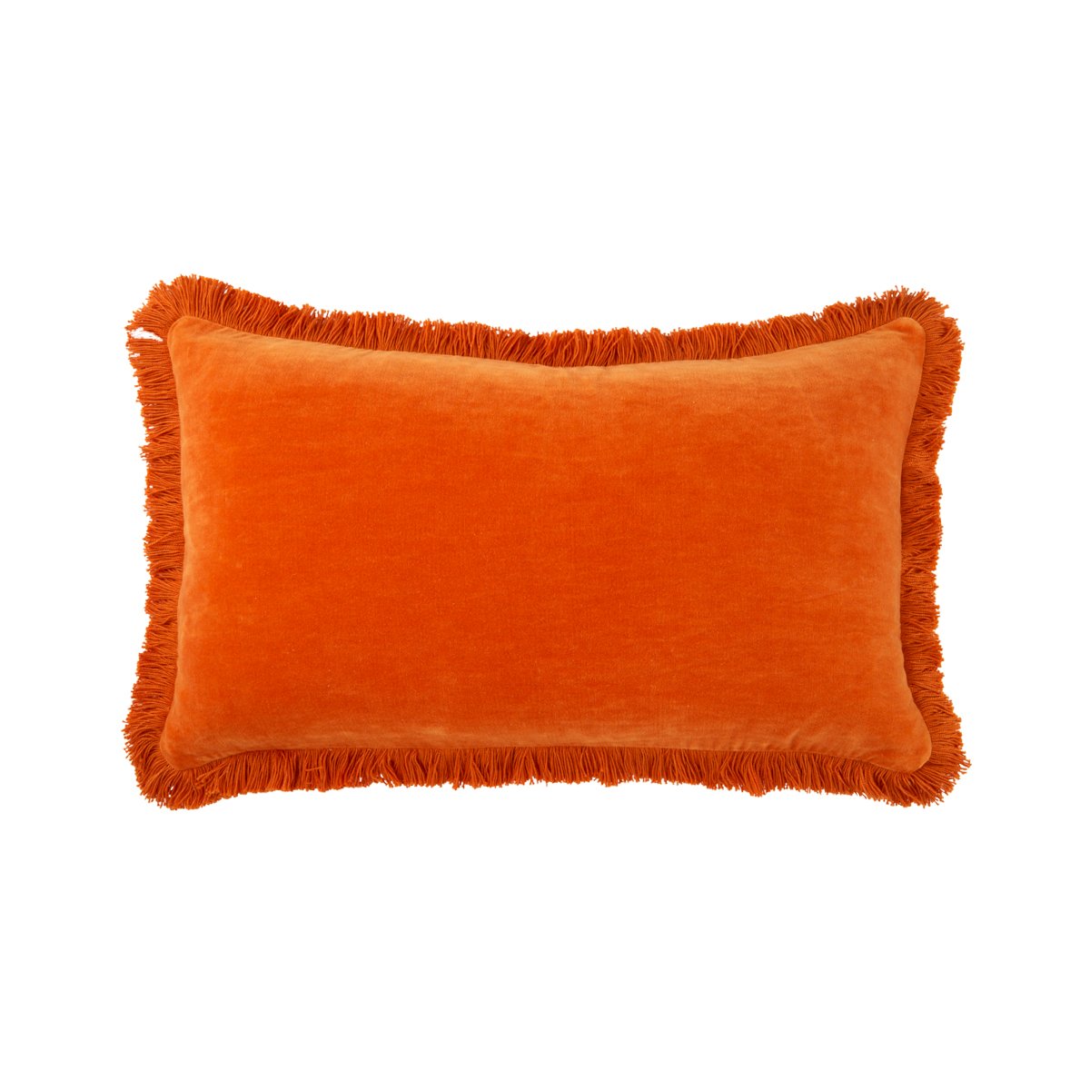Housse de coussin en velours, romulus  Capucine