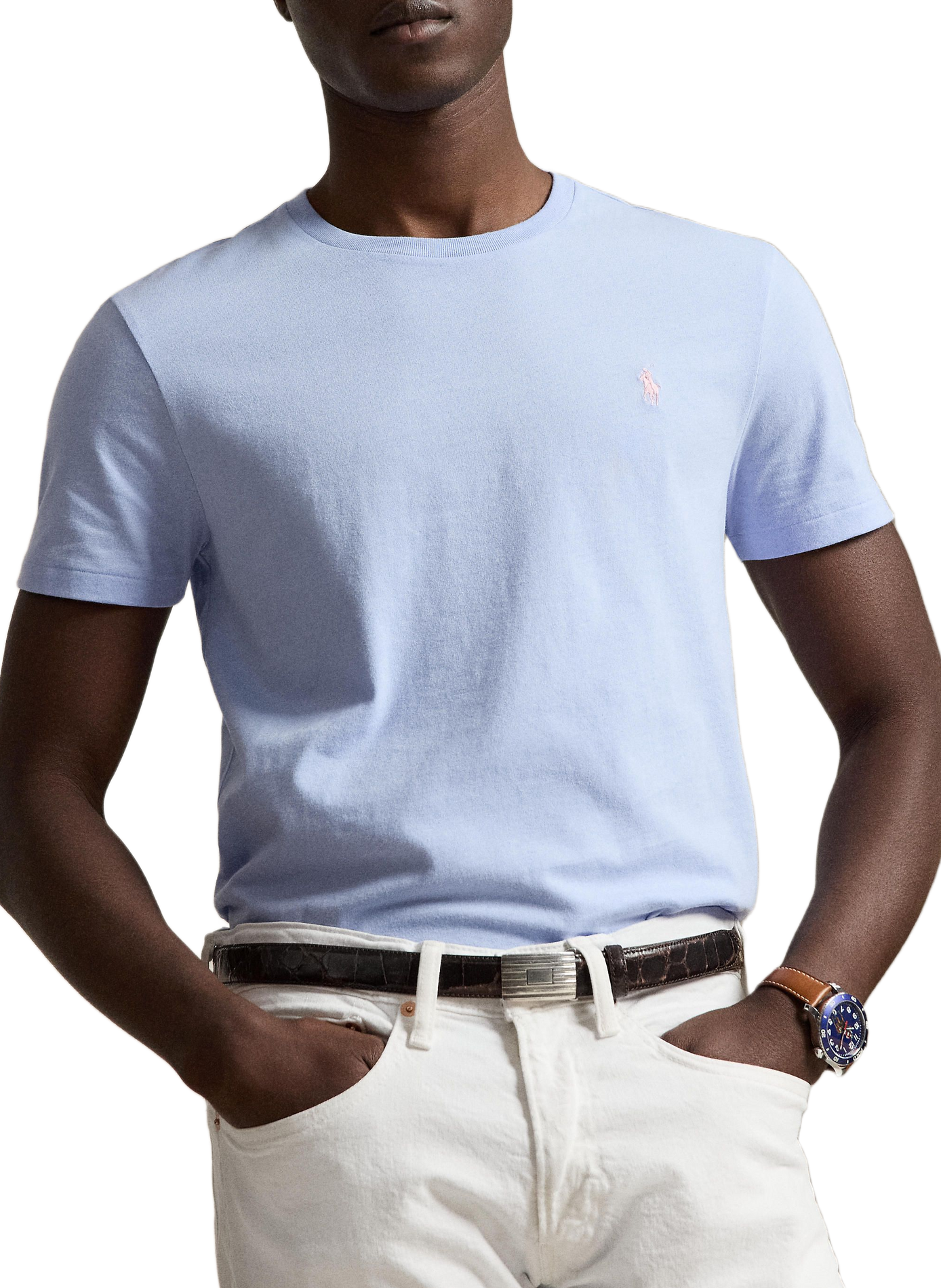 Classic Cotton T-Shirt | Blue POLO RALPH LAUREN Men