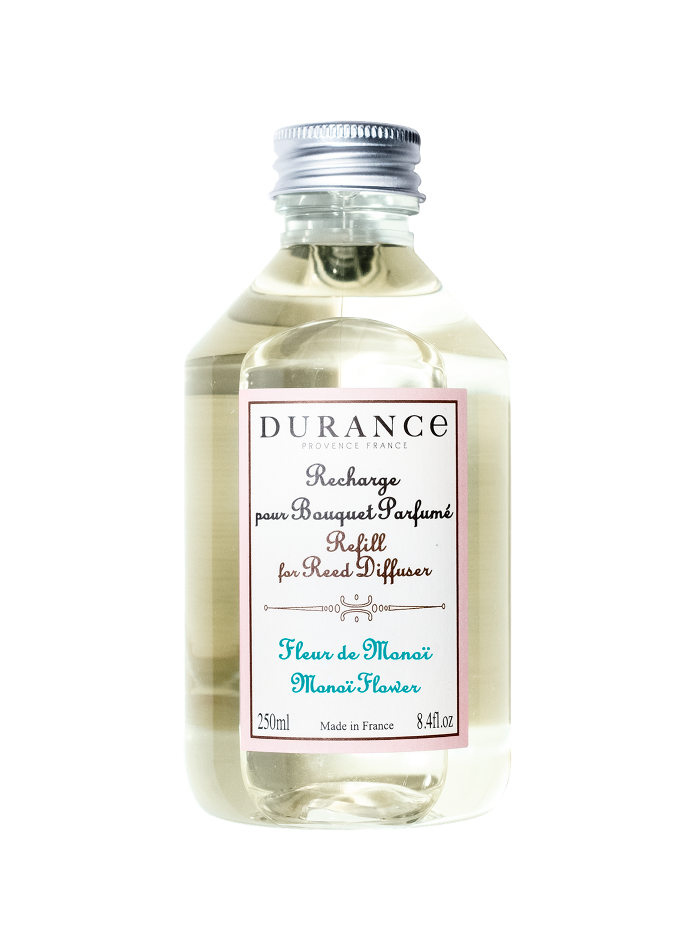 Navulling voor geurverspreider Monoï bloem 250ml DURANCE Blauw
