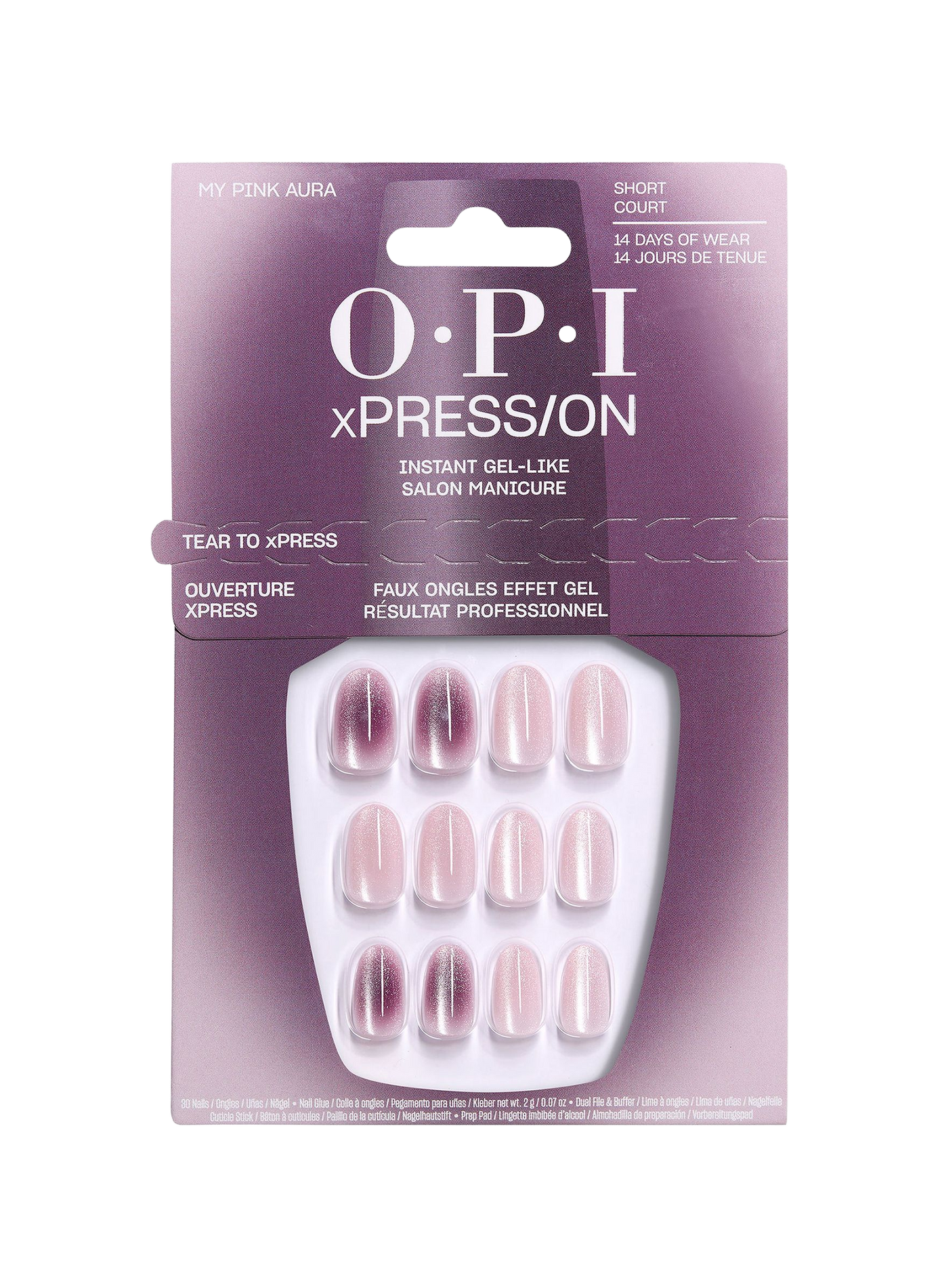 Mi Aura Rosa - xPress/On OPI Rose clair et violet