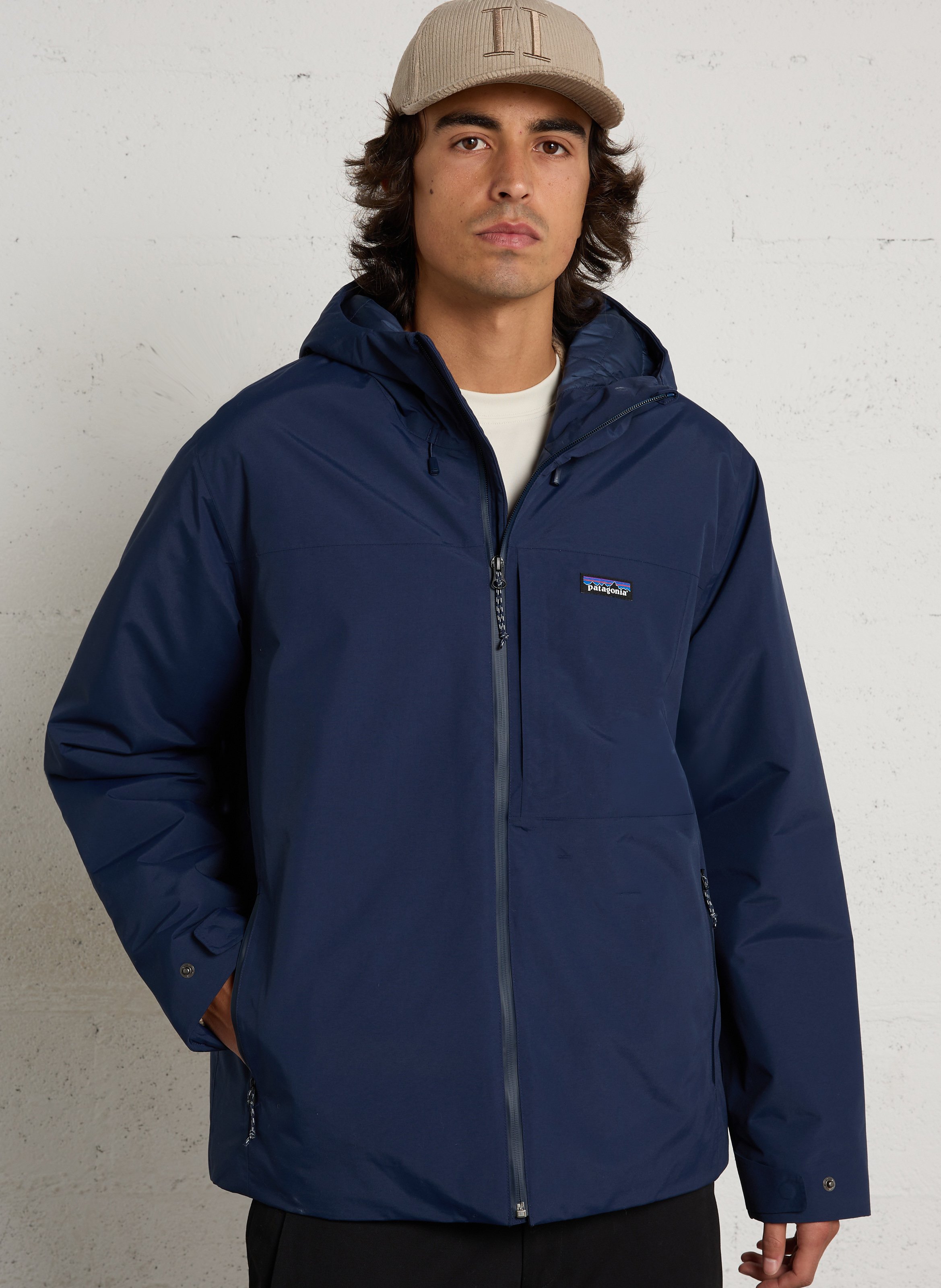 Oversized hoodie jacket PATAGONIA Blauw