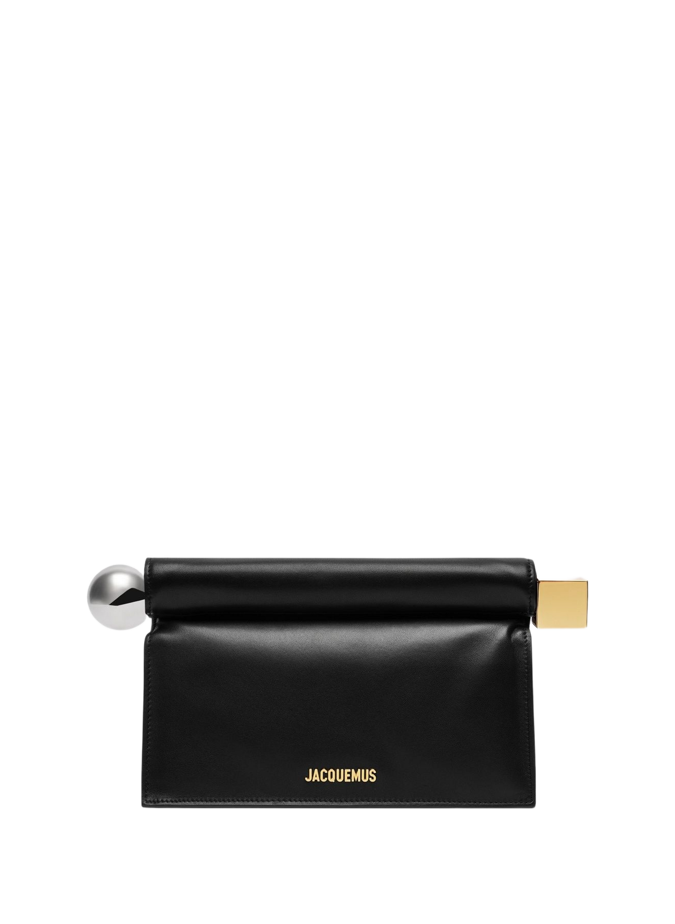 La cartera Cuadrada Redonda JACQUEMUS Negro