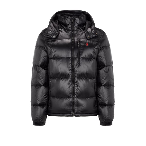 Doudoune à capuche en nylon recyclé