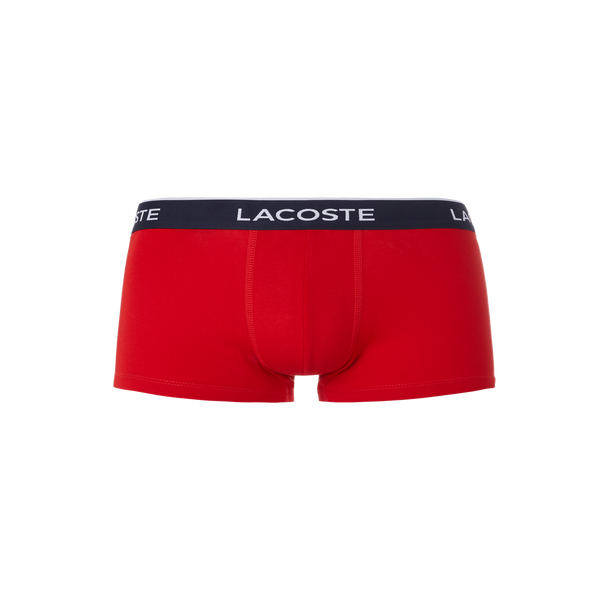 Lacoste Cotton Boxers In Red