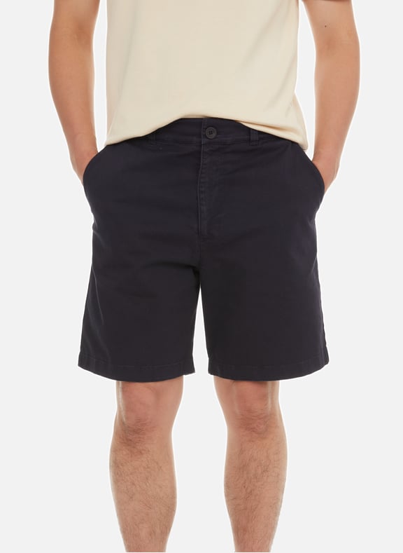 Short en coton Bleu by SAISON 1865 SAISON 1865 Short en coton Bleu