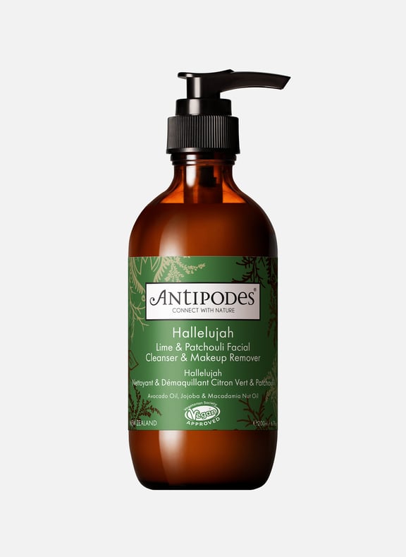 Hallelujah - Lime and Patchouli Cleansing and Makeup Remover by ANTIPODES ANTIPODES Hallelujah - Lime and Patchouli Cleansing and Makeup Remover