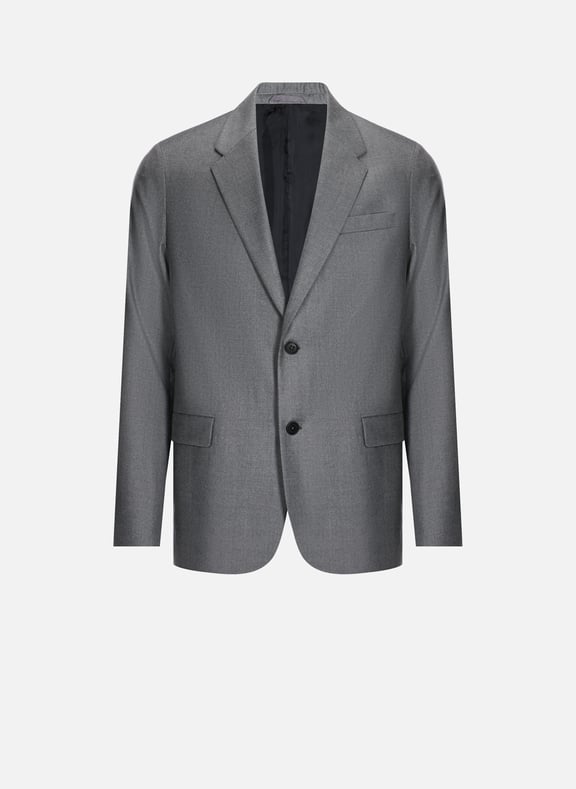 Houndstooth wool jacket Grey by SAISON 1865 SAISON 1865 Houndstooth wool jacket Grey