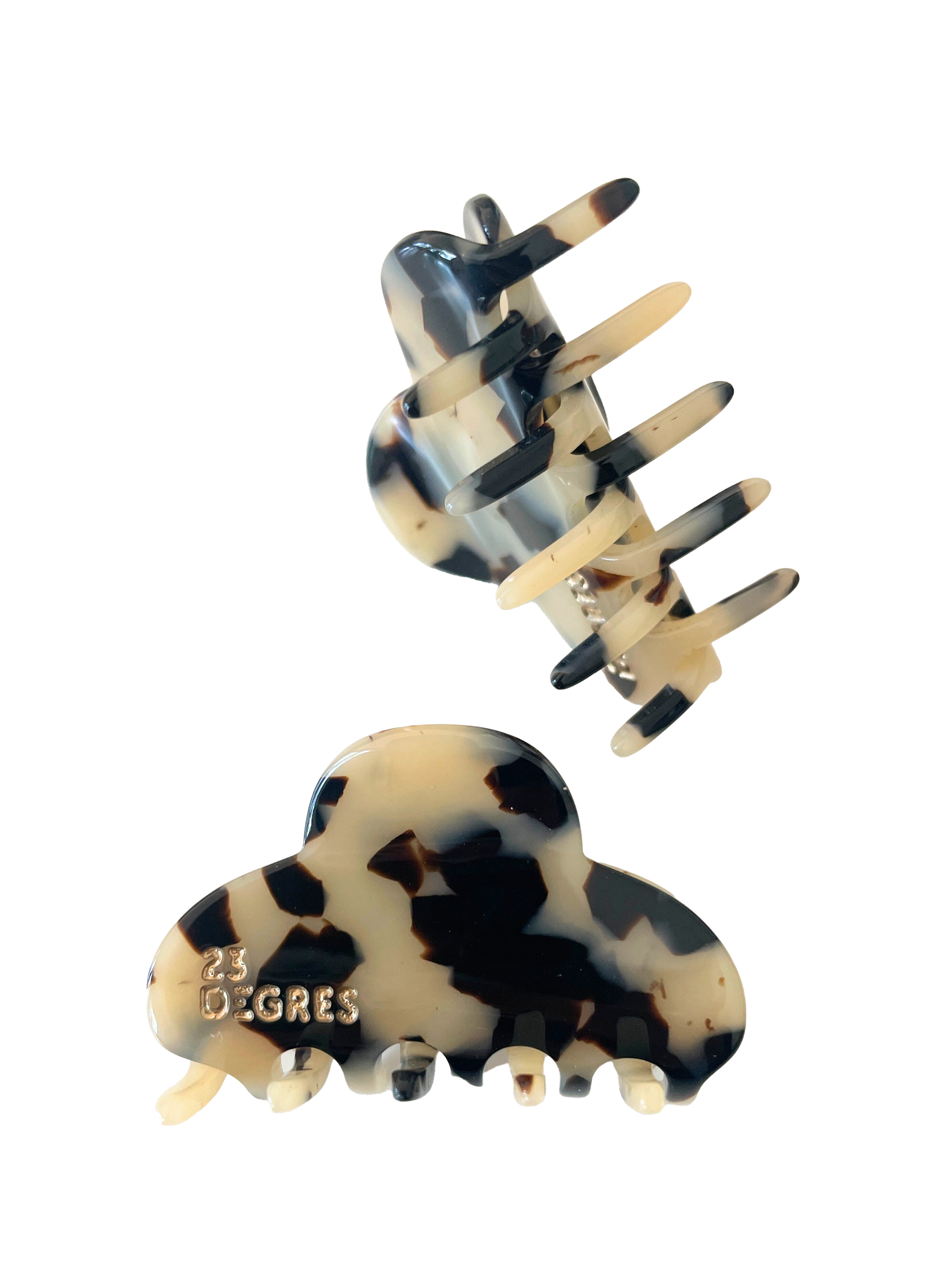 Mini Classic Beige Cloud Hair Clip 23 DEGRES No color