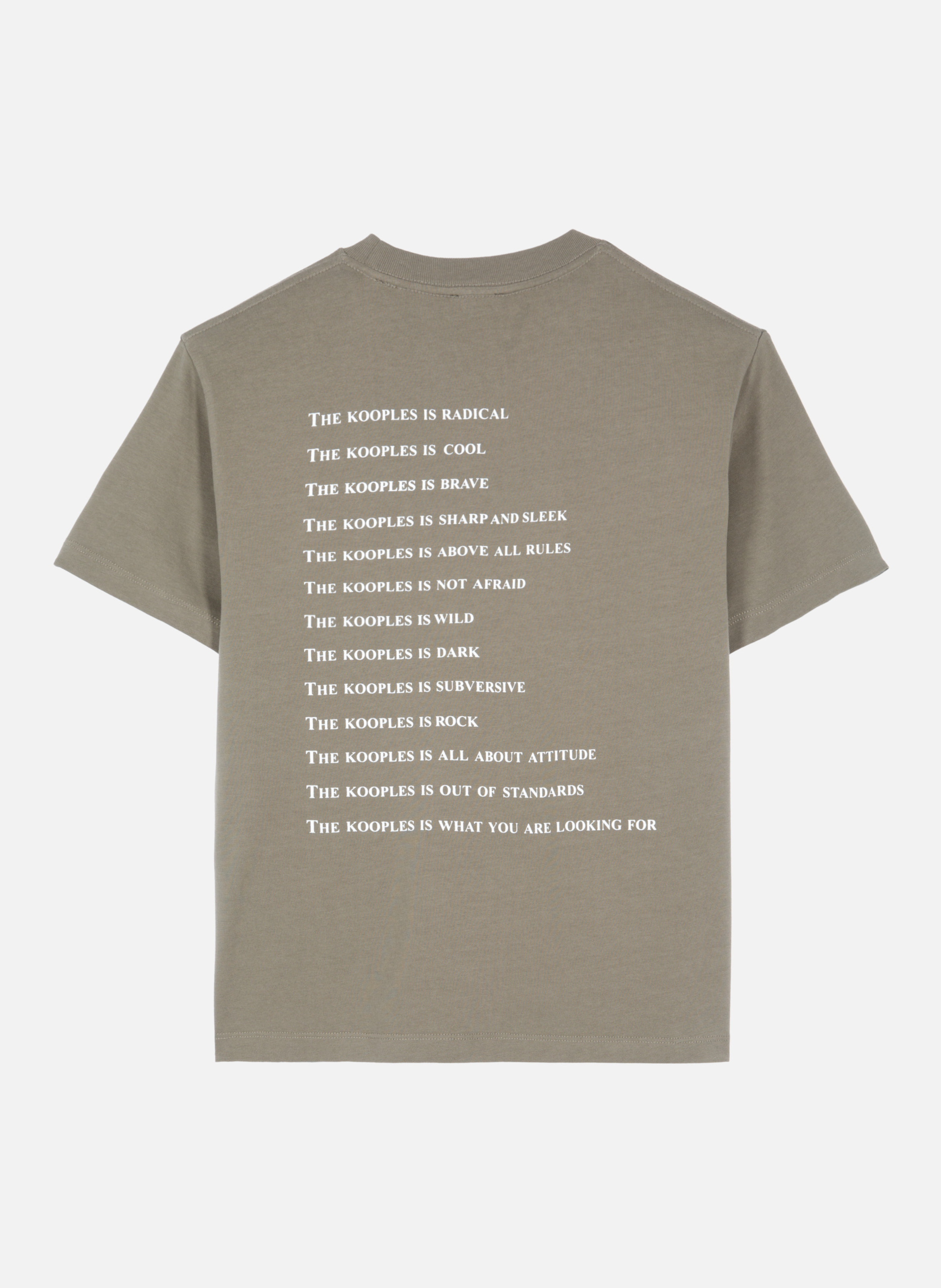 T-shirt manches courtes what is THE KOOPLES Vert