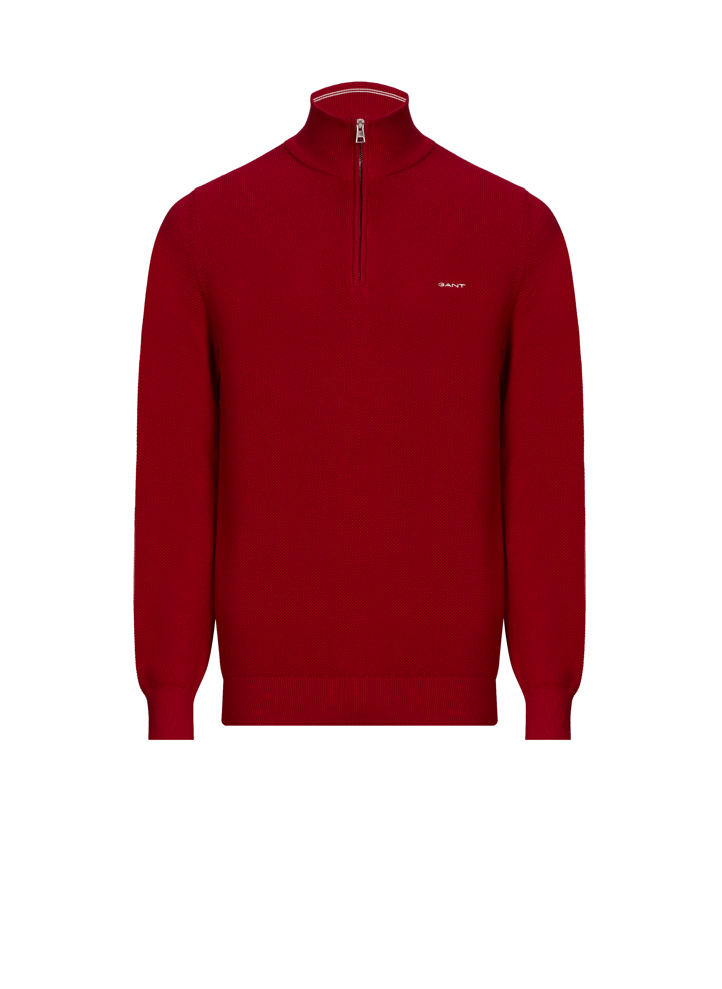 Turtleneck jumper Red