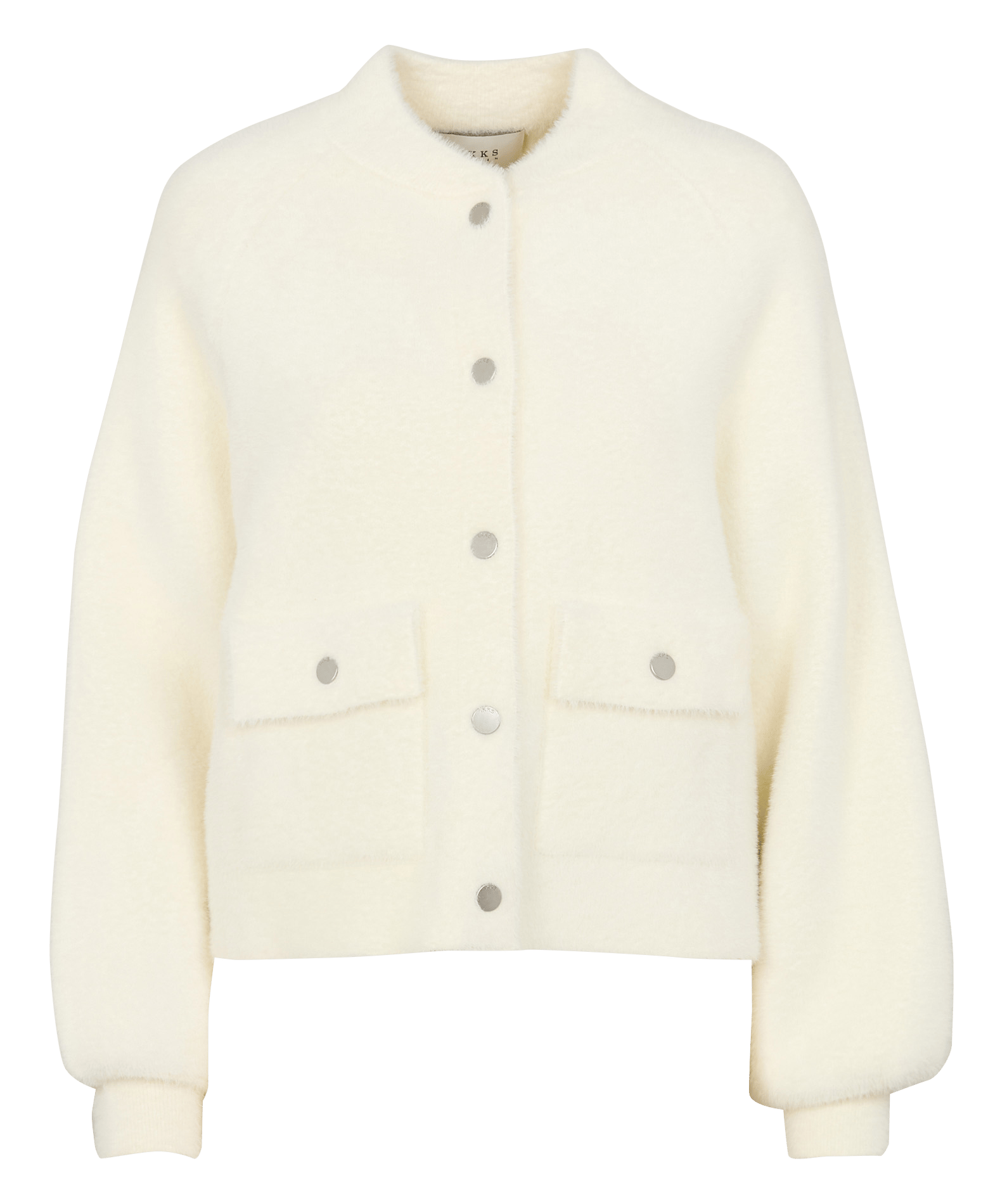 Cardigan col rond IKKS Blanc