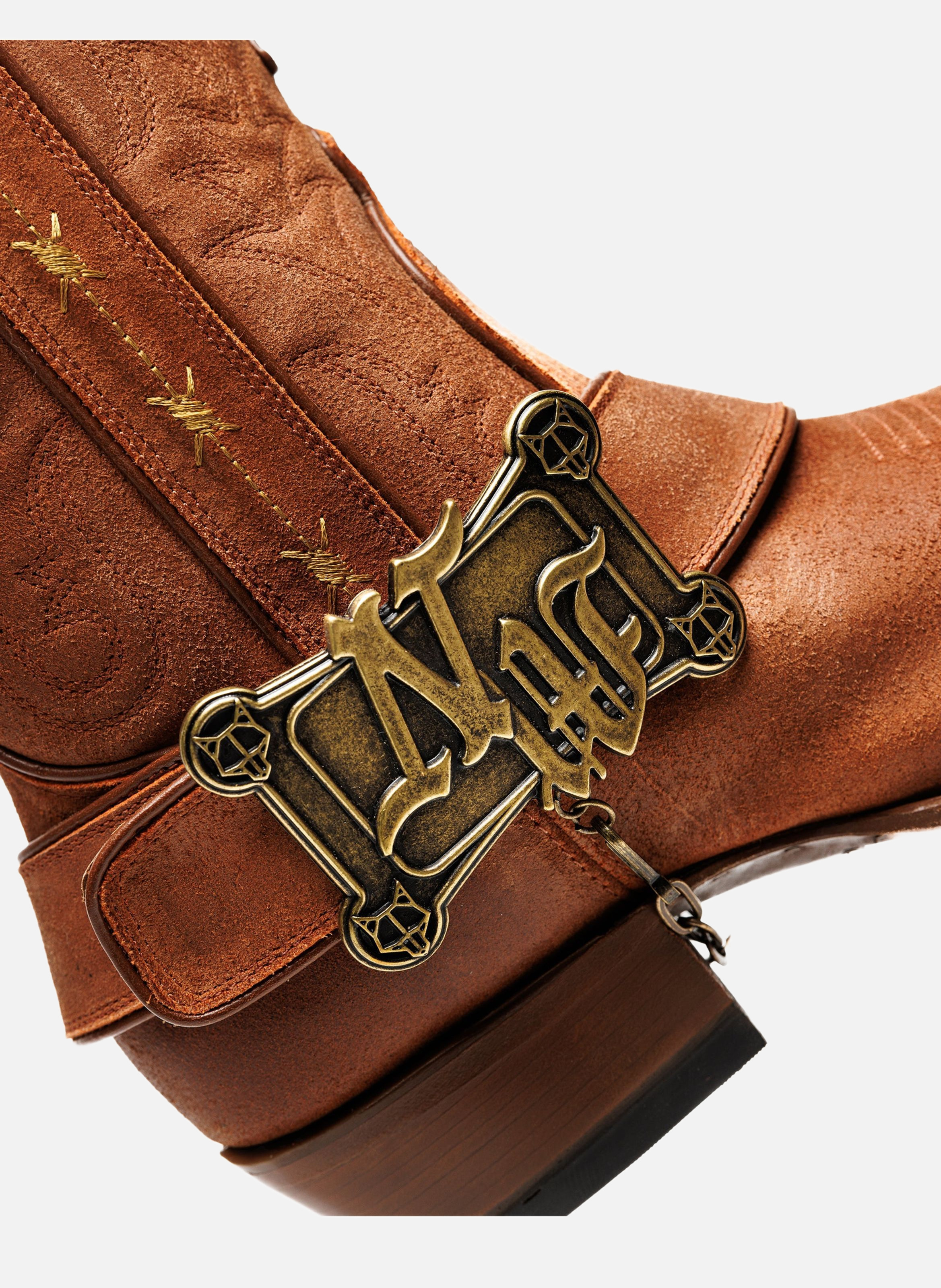 Bottes outlaw NAKED WOLFE Marron