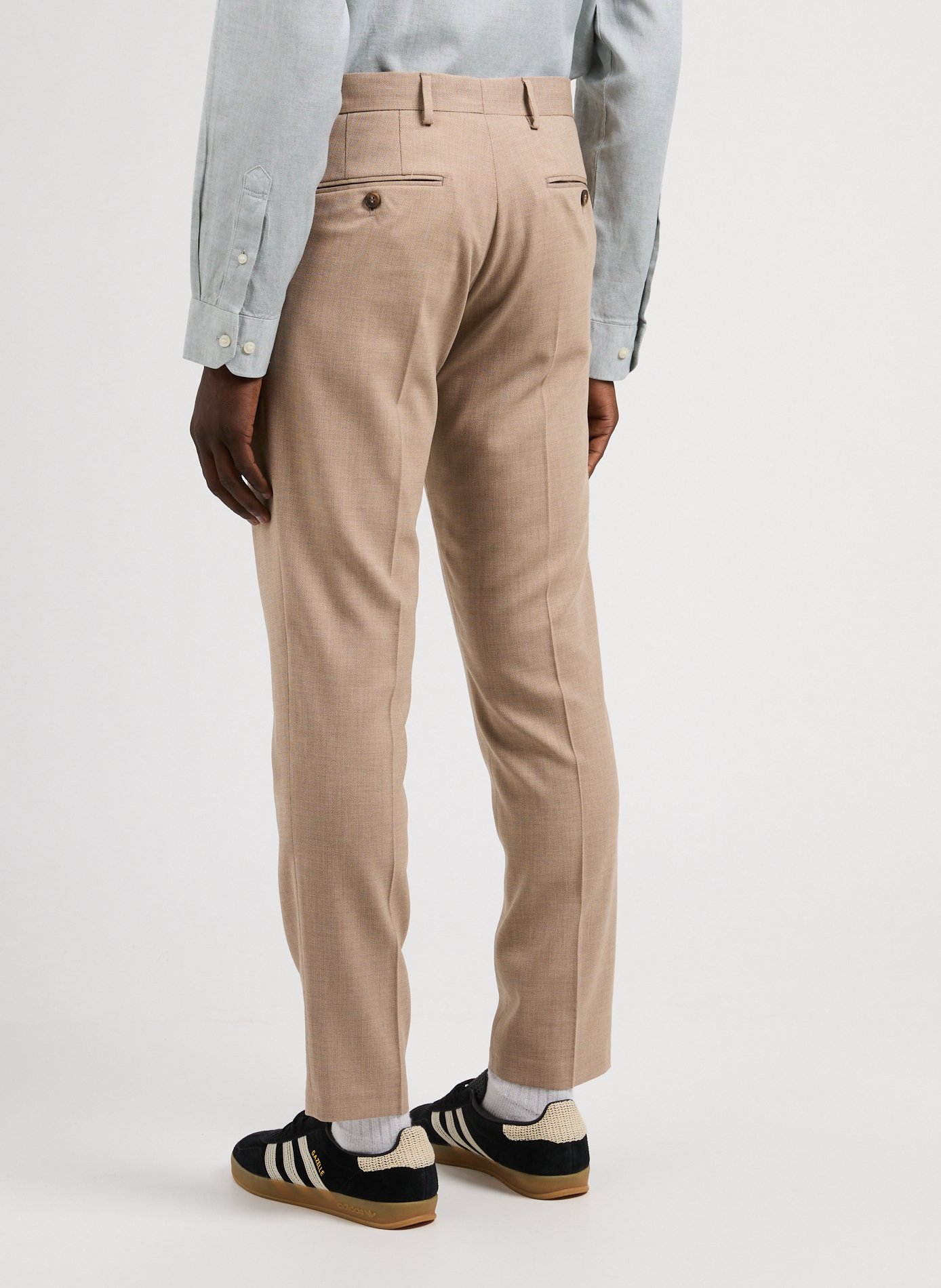 Pantalon de tailleur slim SELECTED Beige