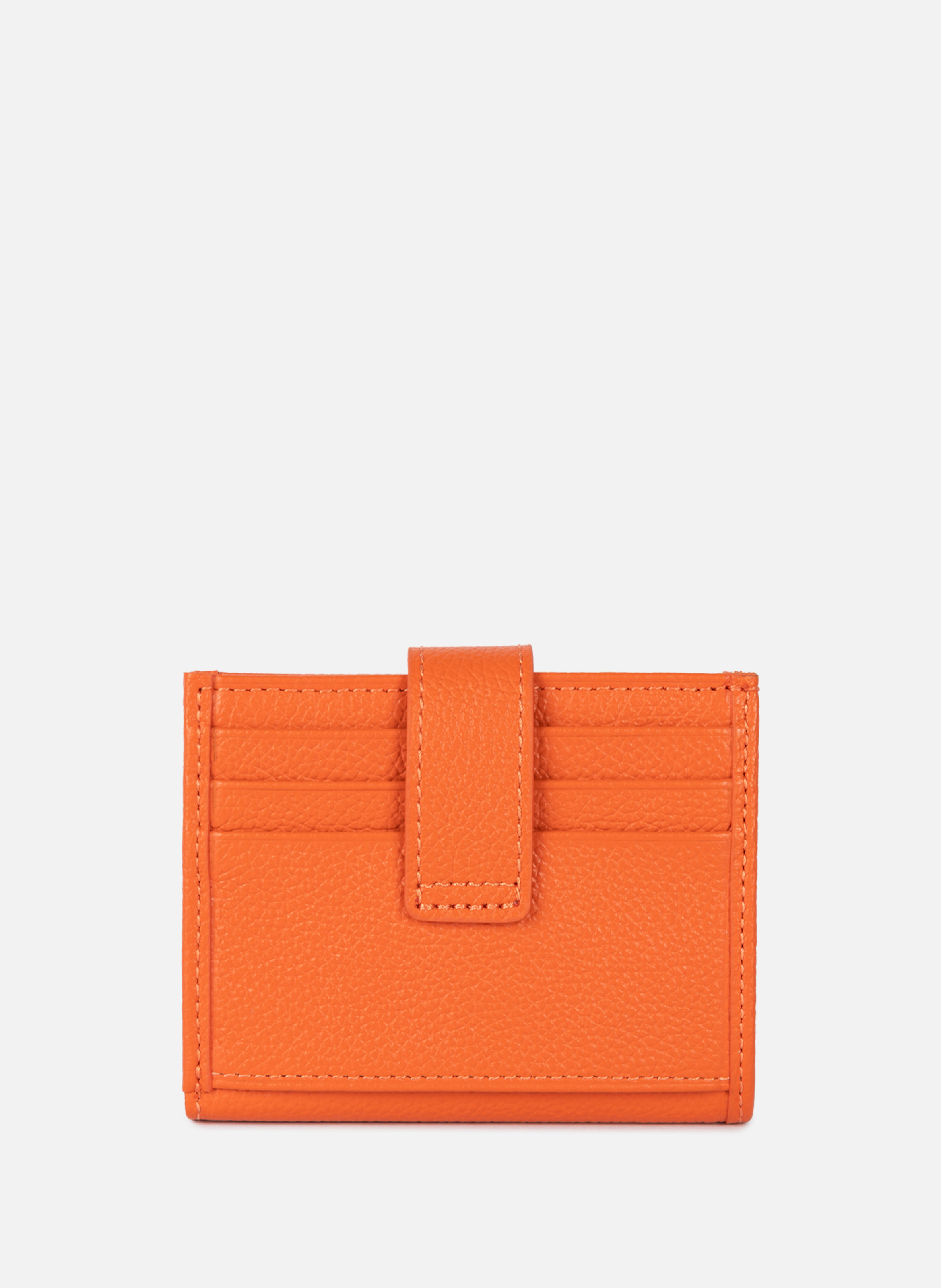 Card holder - Foulonné PM LANCASTER Orange