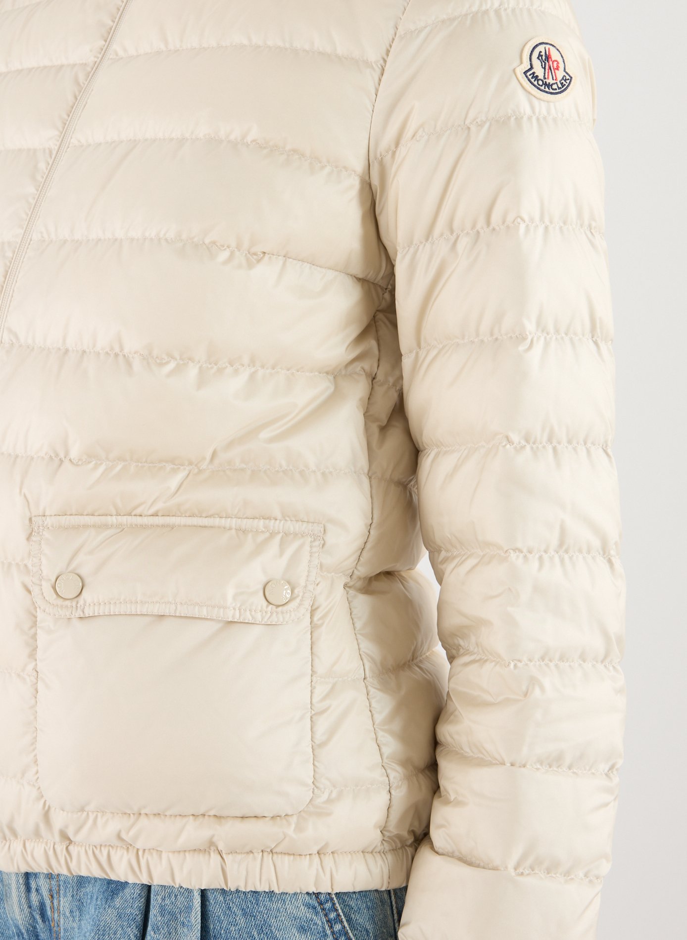 Down jacket  MONCLER Beige