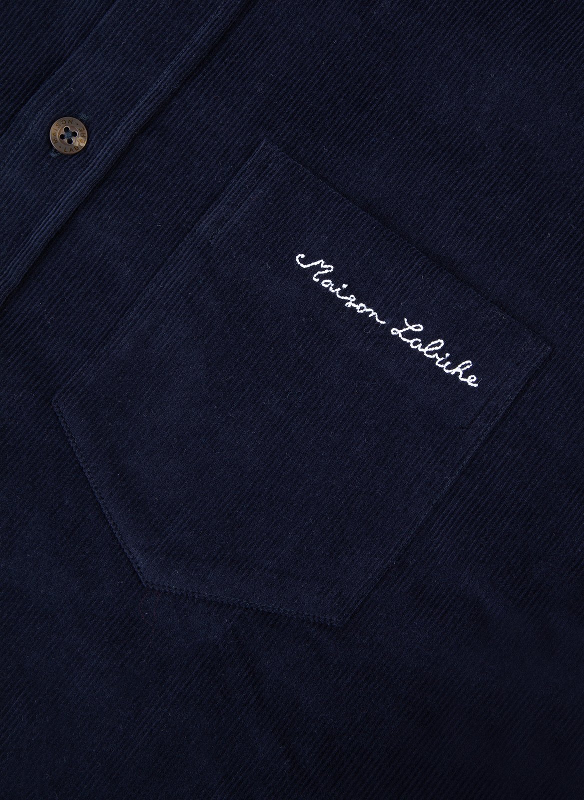 Good Seed Cotton Shirt MAISON LABICHE Blue