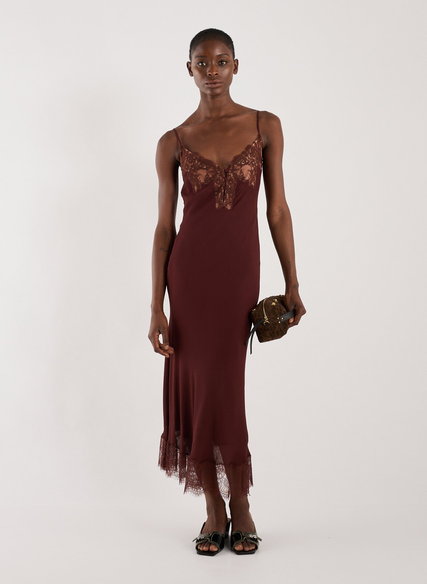 Lucky leather clutch JÉRÔME DREYFUSS Multicolour