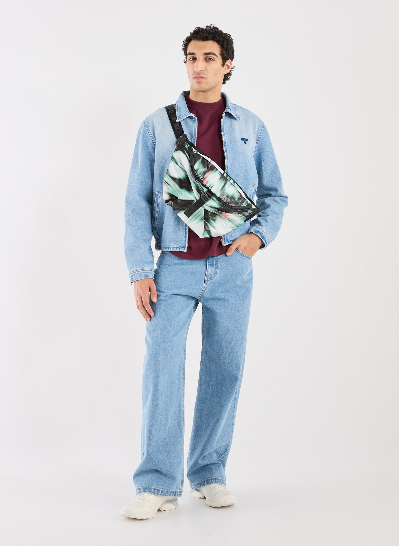 Sac à bandoulière Sibu Bum Bag Large RAINS Multicolore