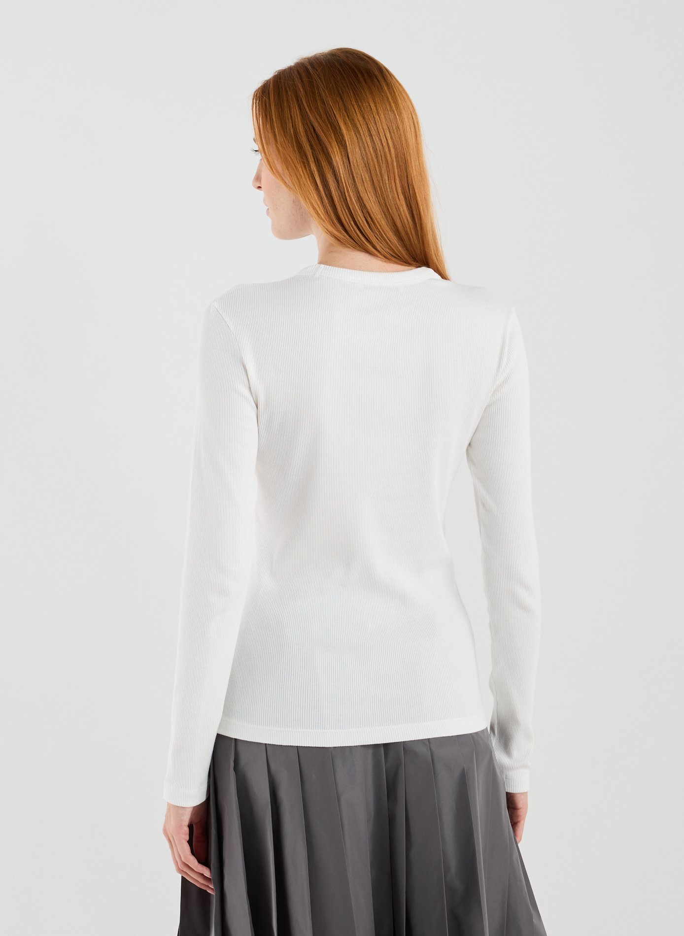 T-shirt manches longues  LACOSTE Blanc