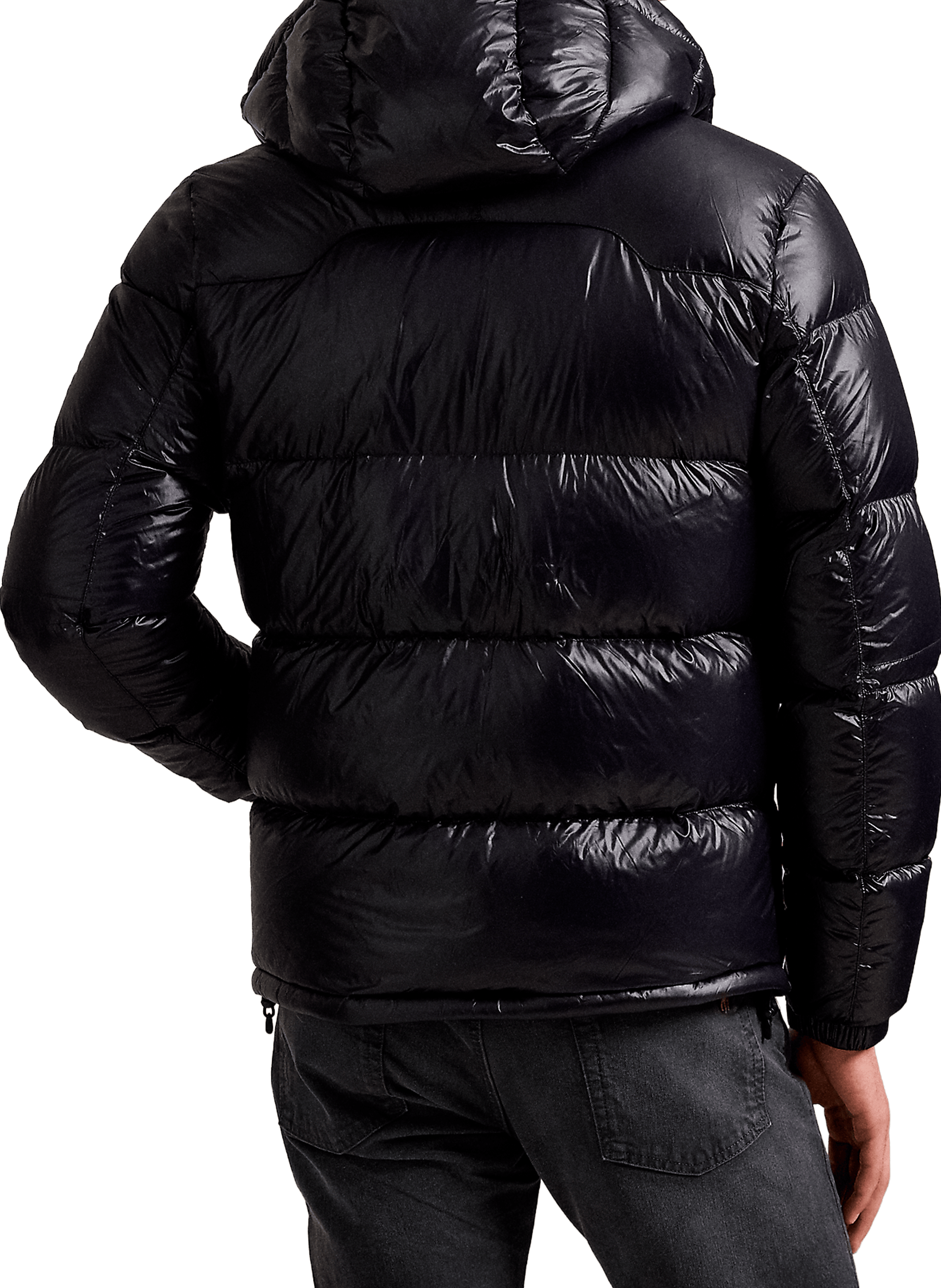Quilted jacket with removable hood POLO RALPH LAUREN Black