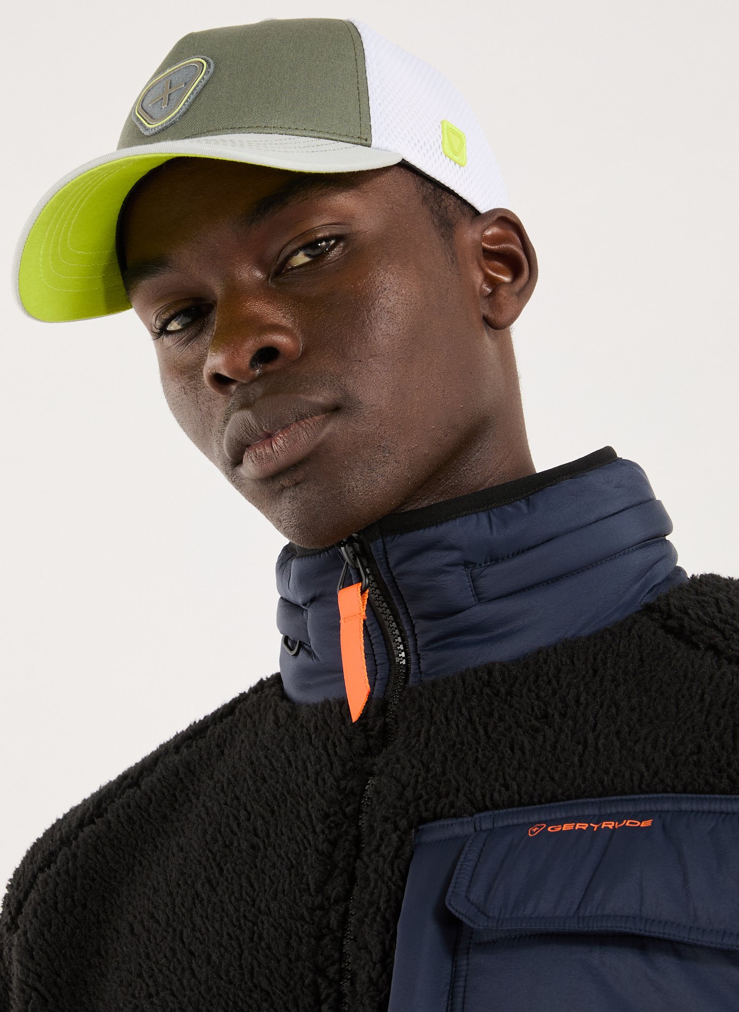 Cap Billy 2 Tones GERTRUDE ET GASTON Khaki