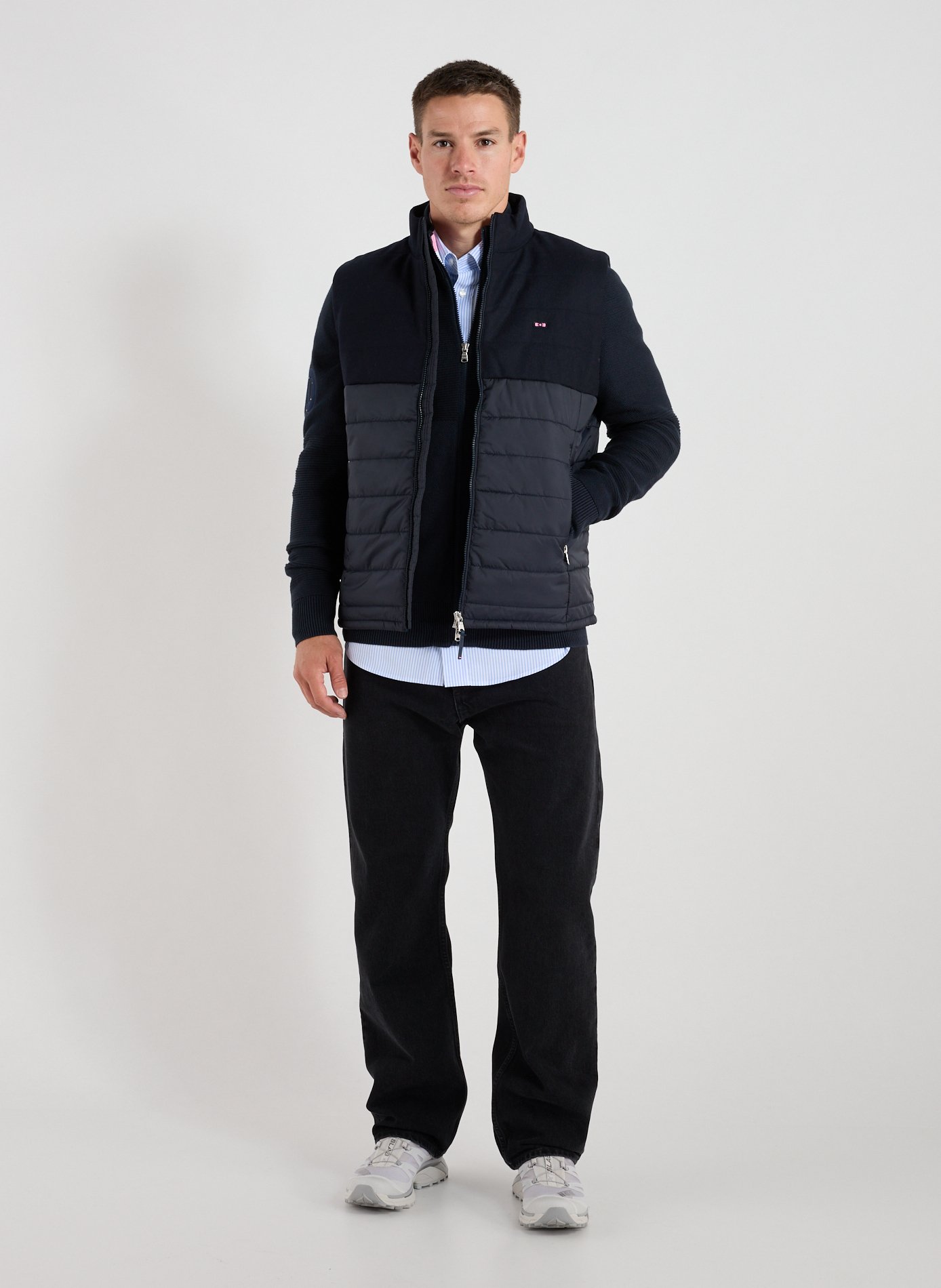 Sleeveless Jacket EDEN PARK Blue