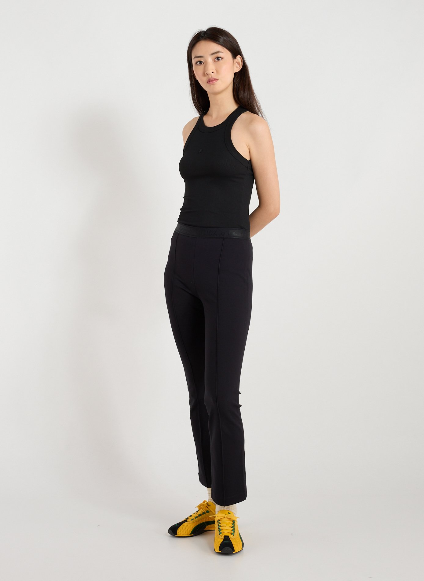 Audrey cotton tank top VANNINA VESPERINI Black