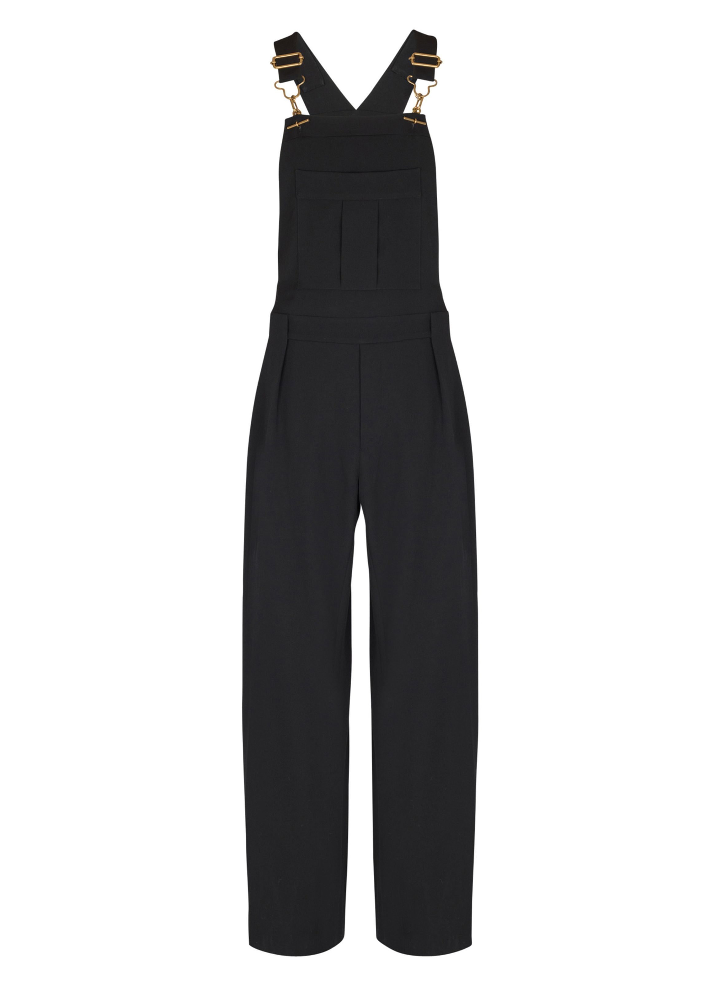 Salopette en laine BALMAIN Noir