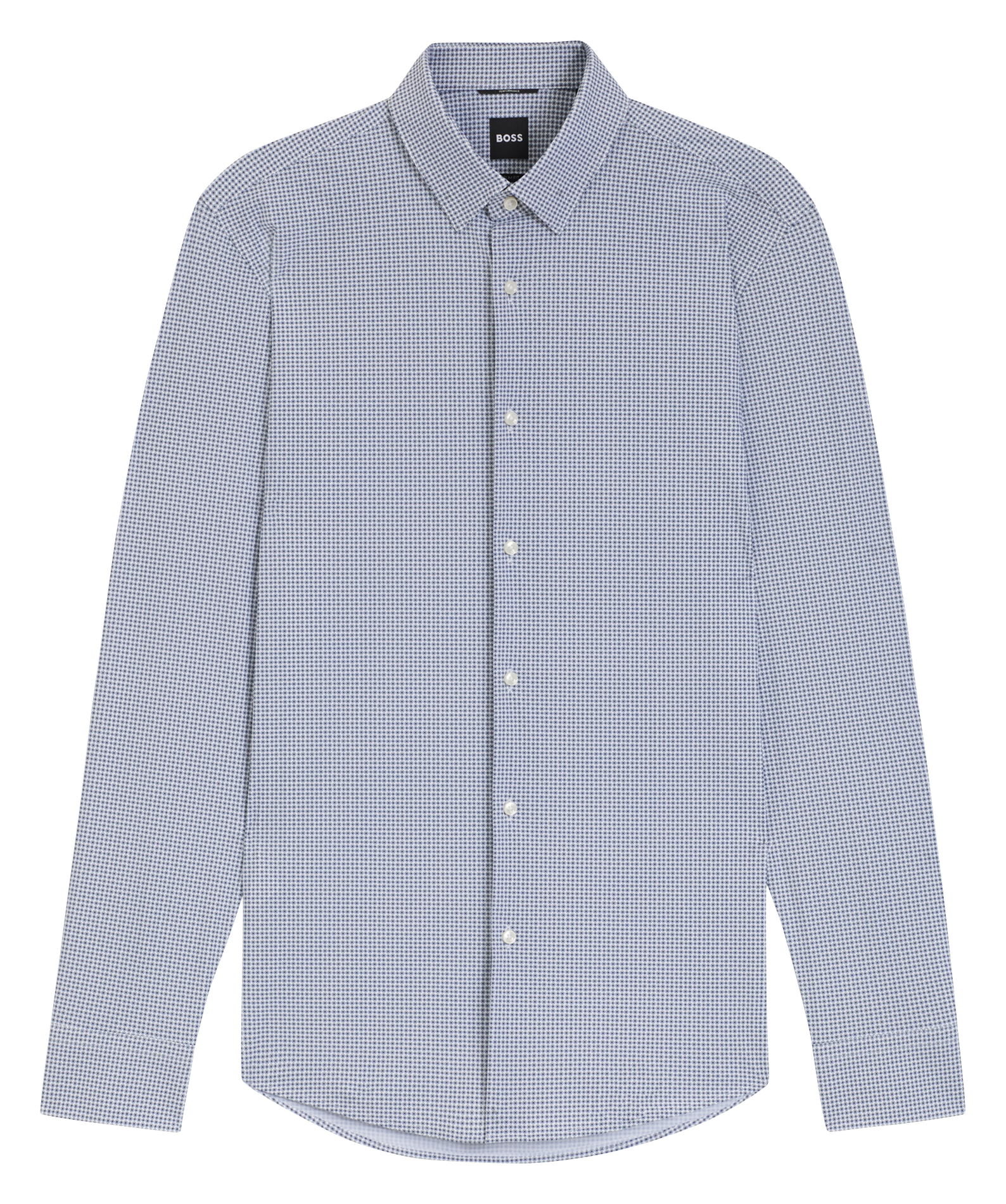 Chemise col classique slim-fit BOSS Bleu
